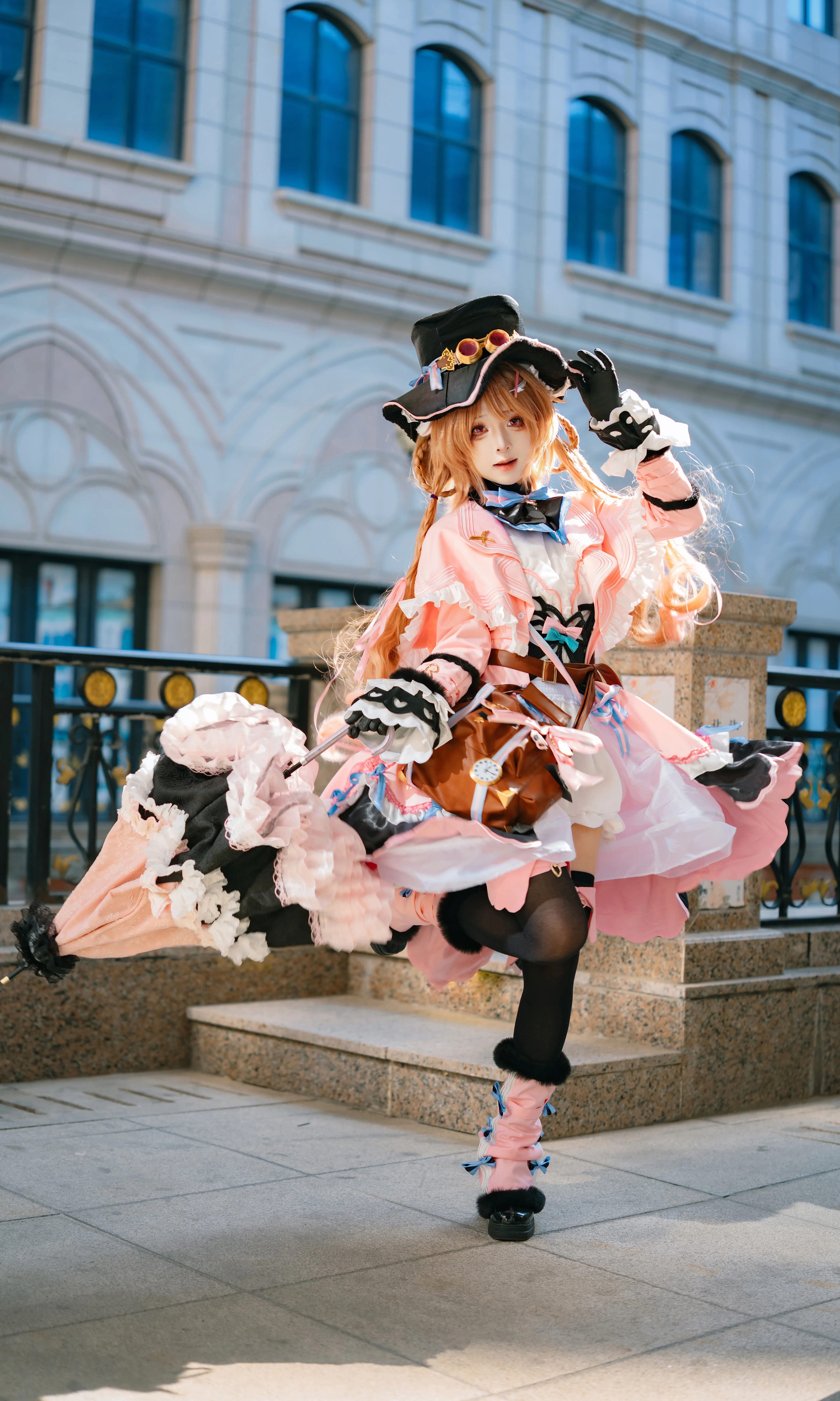 [Eyjafjalla Cosplay] The Fire Caster from Arknights, A Little Sheep Under the Sun - Image 1