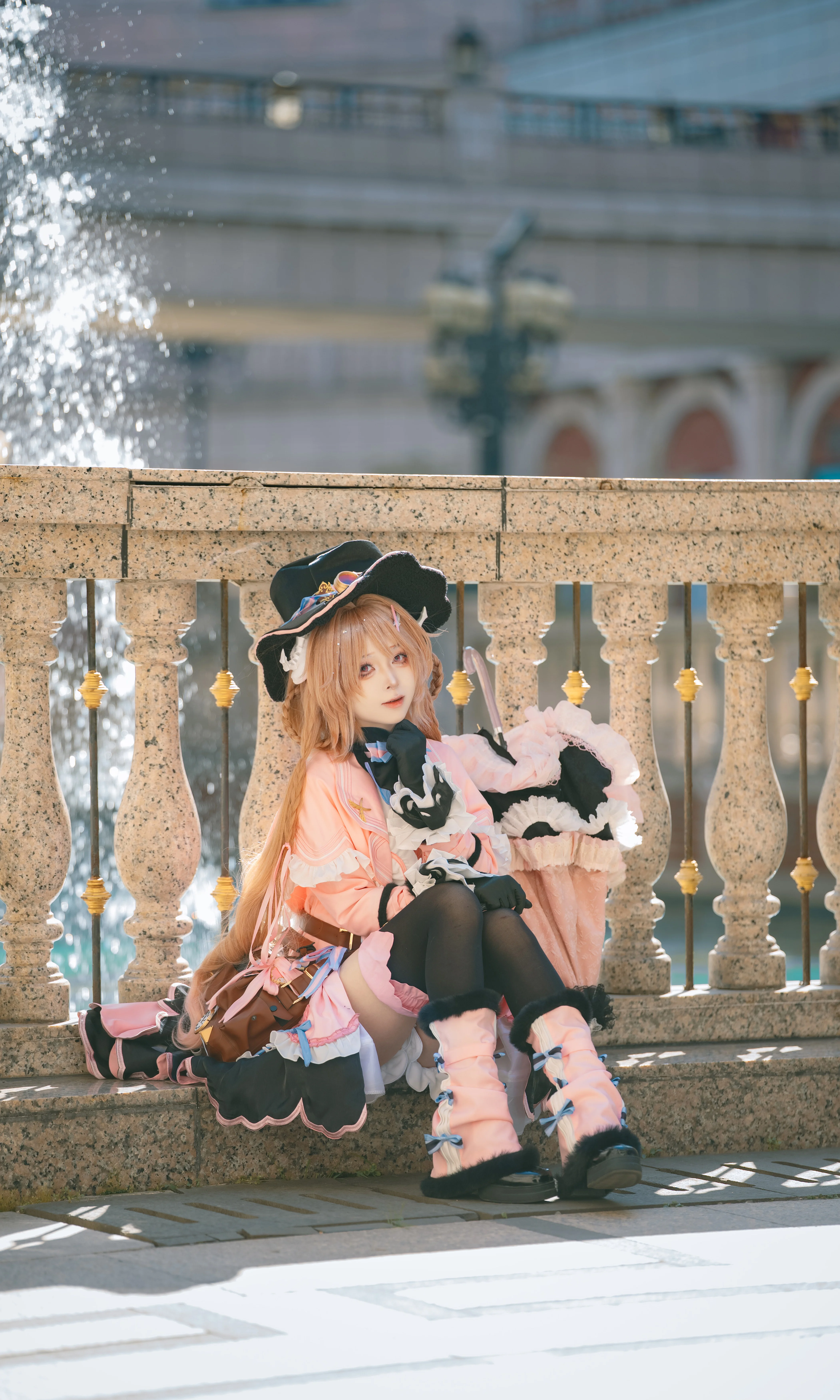 [Eyjafjalla Cosplay] The Fire Caster from Arknights, A Little Sheep Under the Sun - Image 11