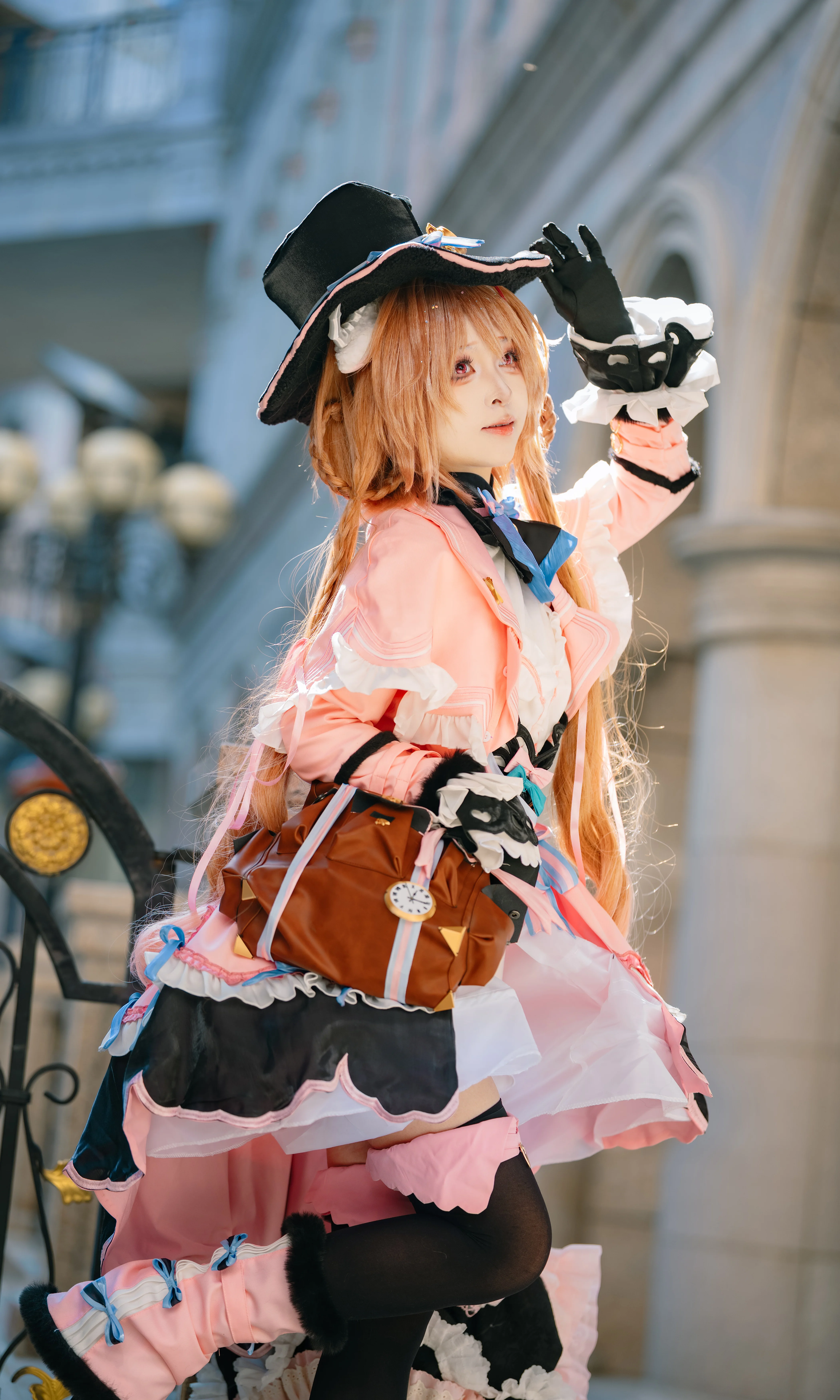 [Eyjafjalla Cosplay] The Fire Caster from Arknights, A Little Sheep Under the Sun - Image 7