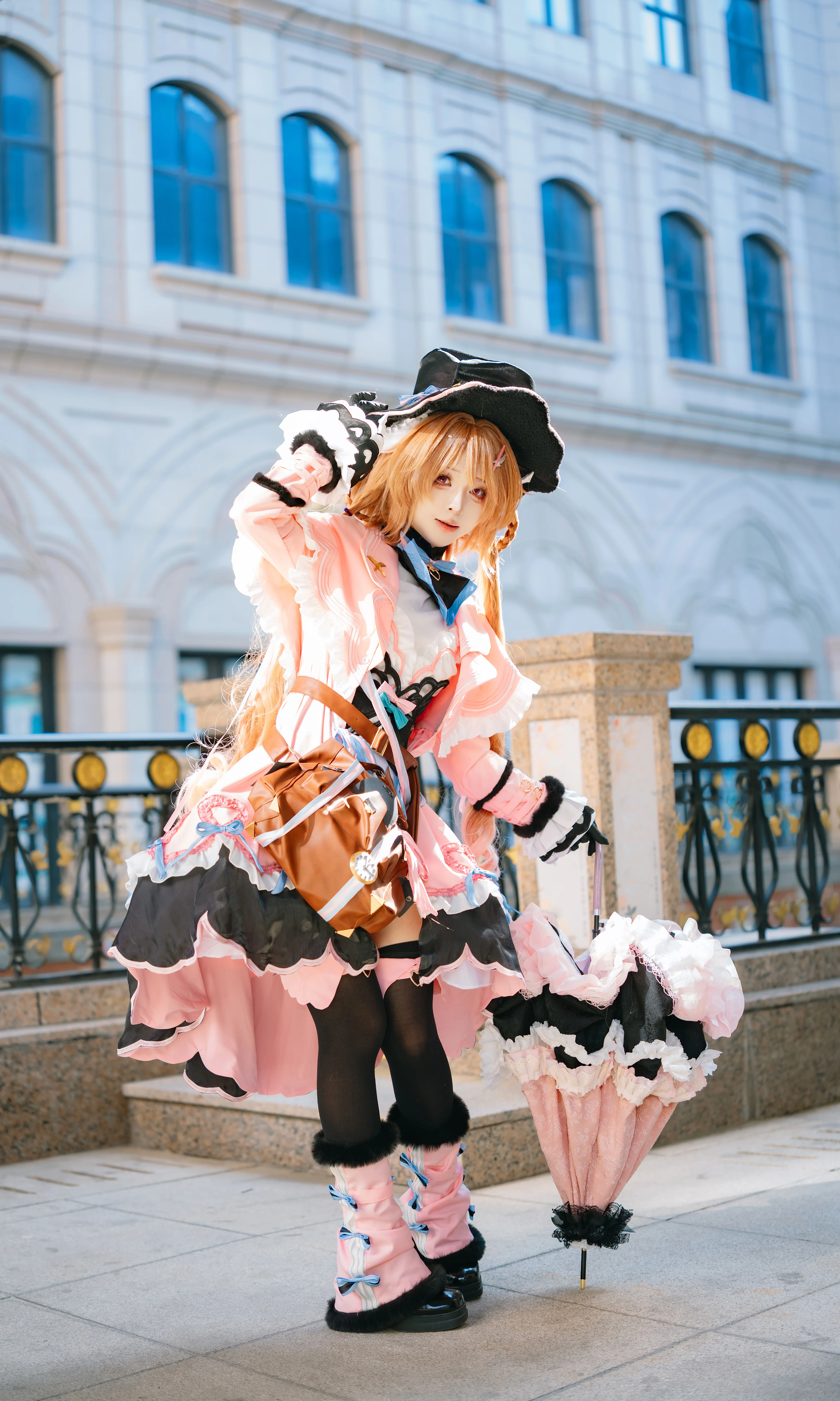 [Eyjafjalla Cosplay] The Fire Caster from Arknights, A Little Sheep Under the Sun - Image 8