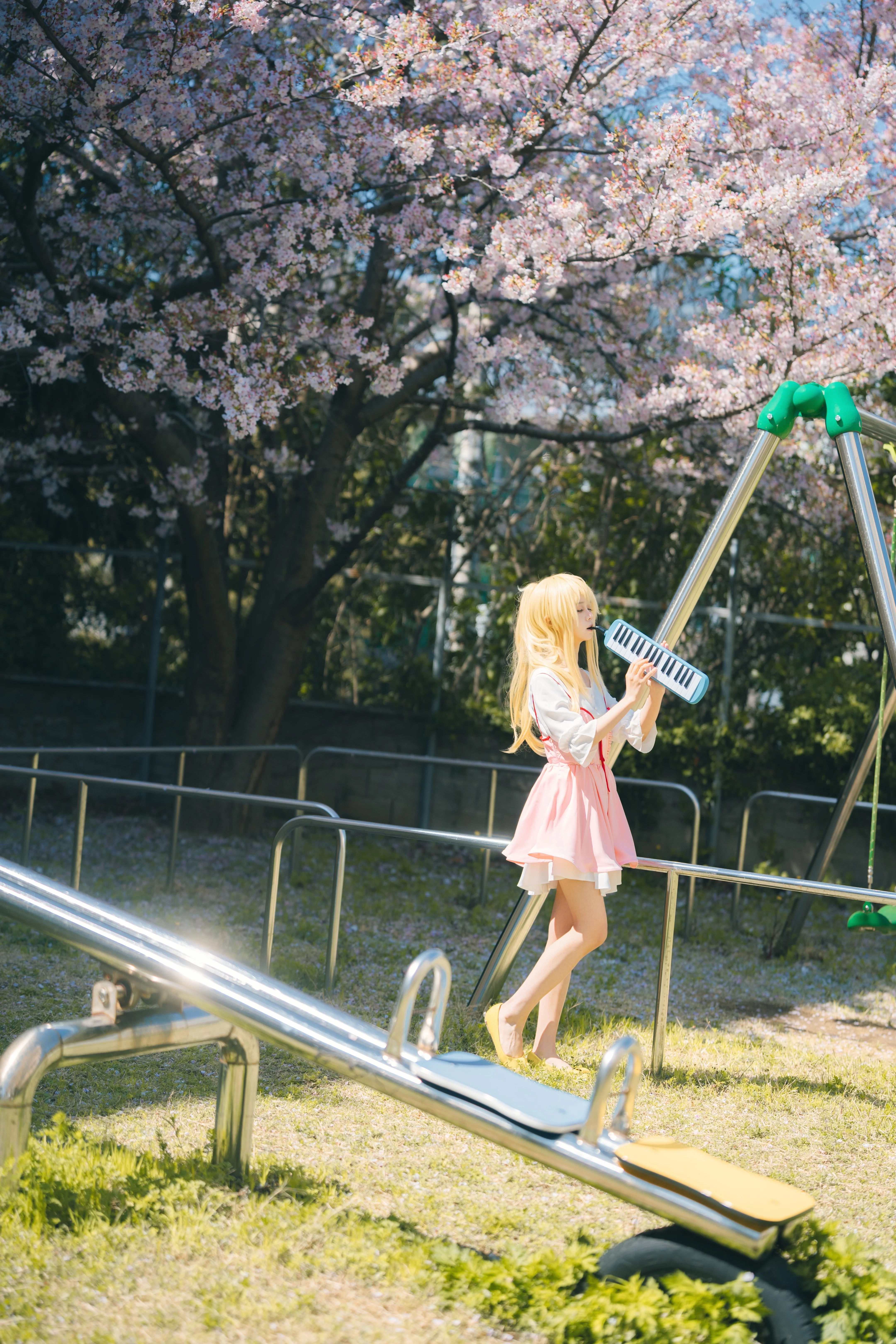 【宮園かをりコスプレ】君と過ごした春、あの春のメロディ - 1 枚目
