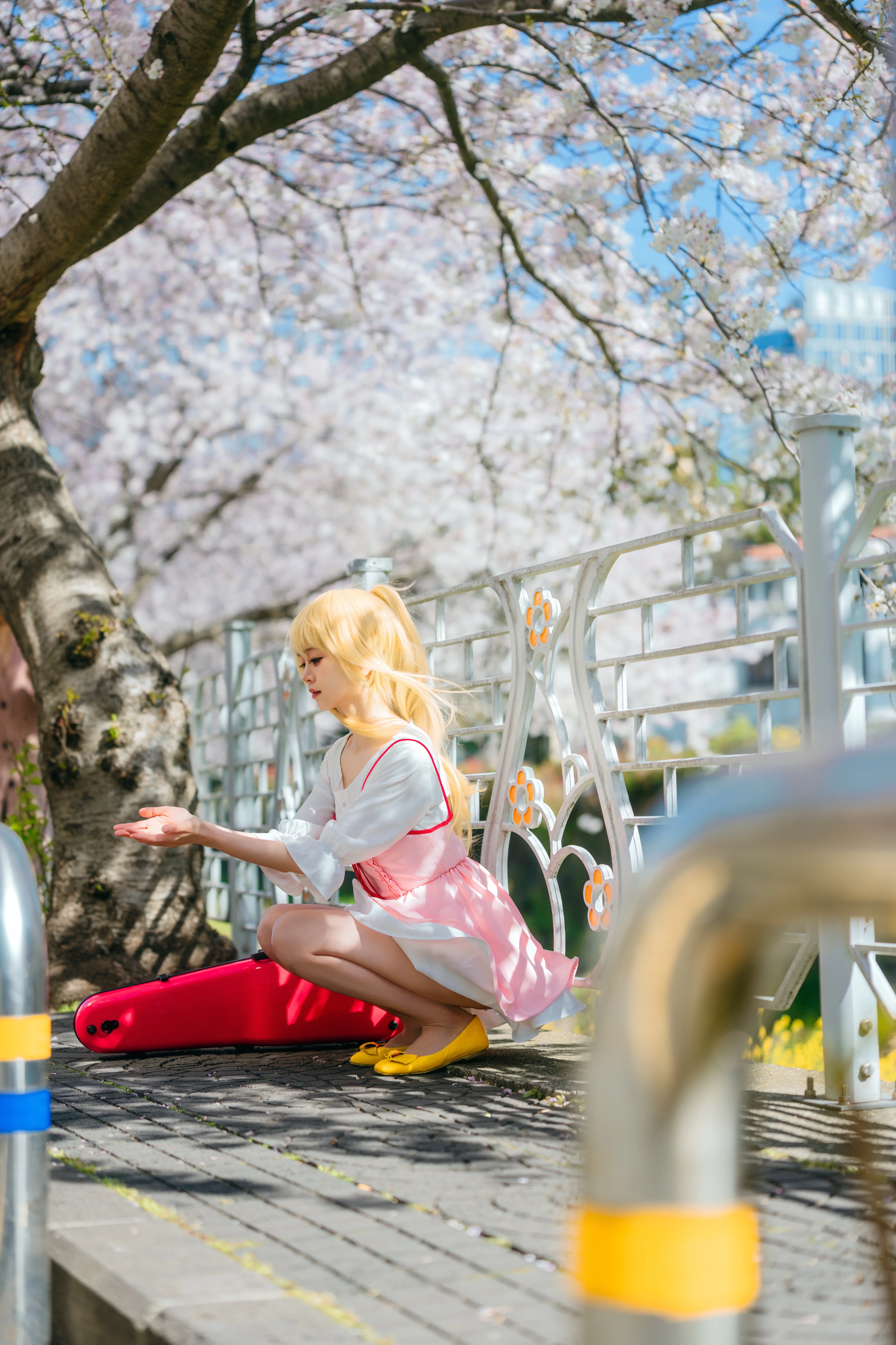 【宮園かをりコスプレ】君と過ごした春、あの春のメロディ - 3 枚目