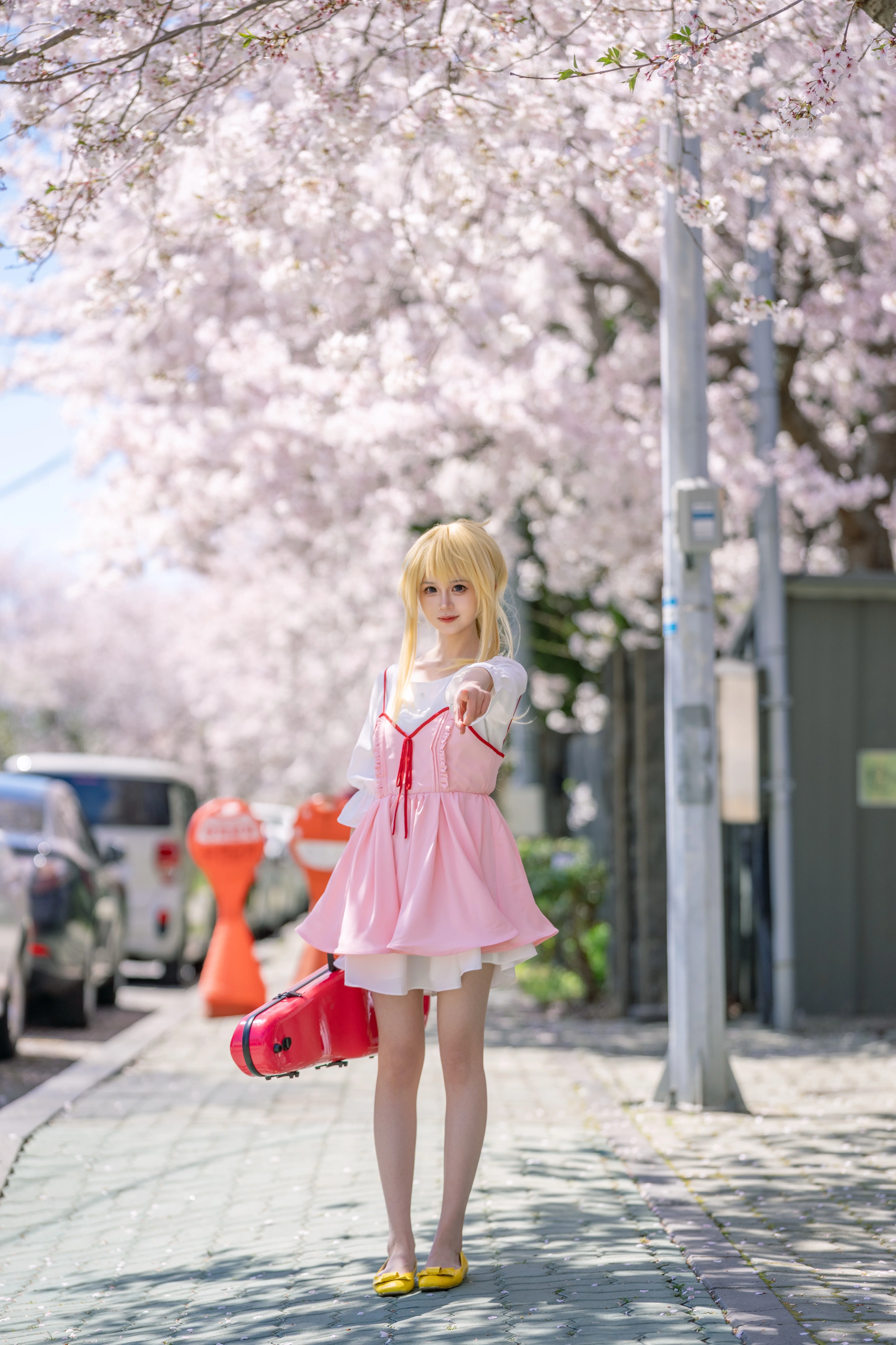 【宮園かをりコスプレ】君と過ごした春、あの春のメロディ - 5 枚目