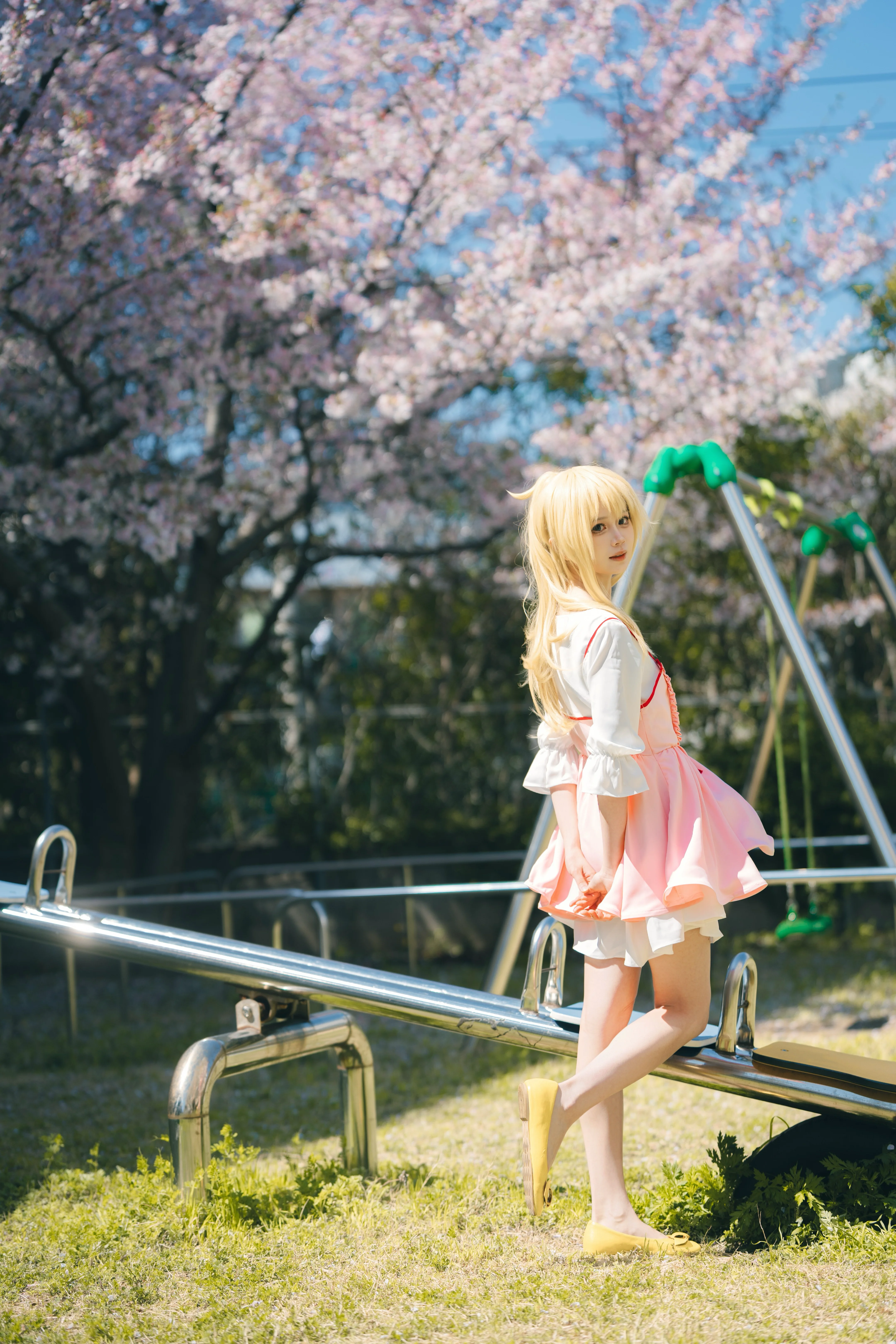 【宮園かをりコスプレ】君と過ごした春、あの春のメロディ - 7 枚目
