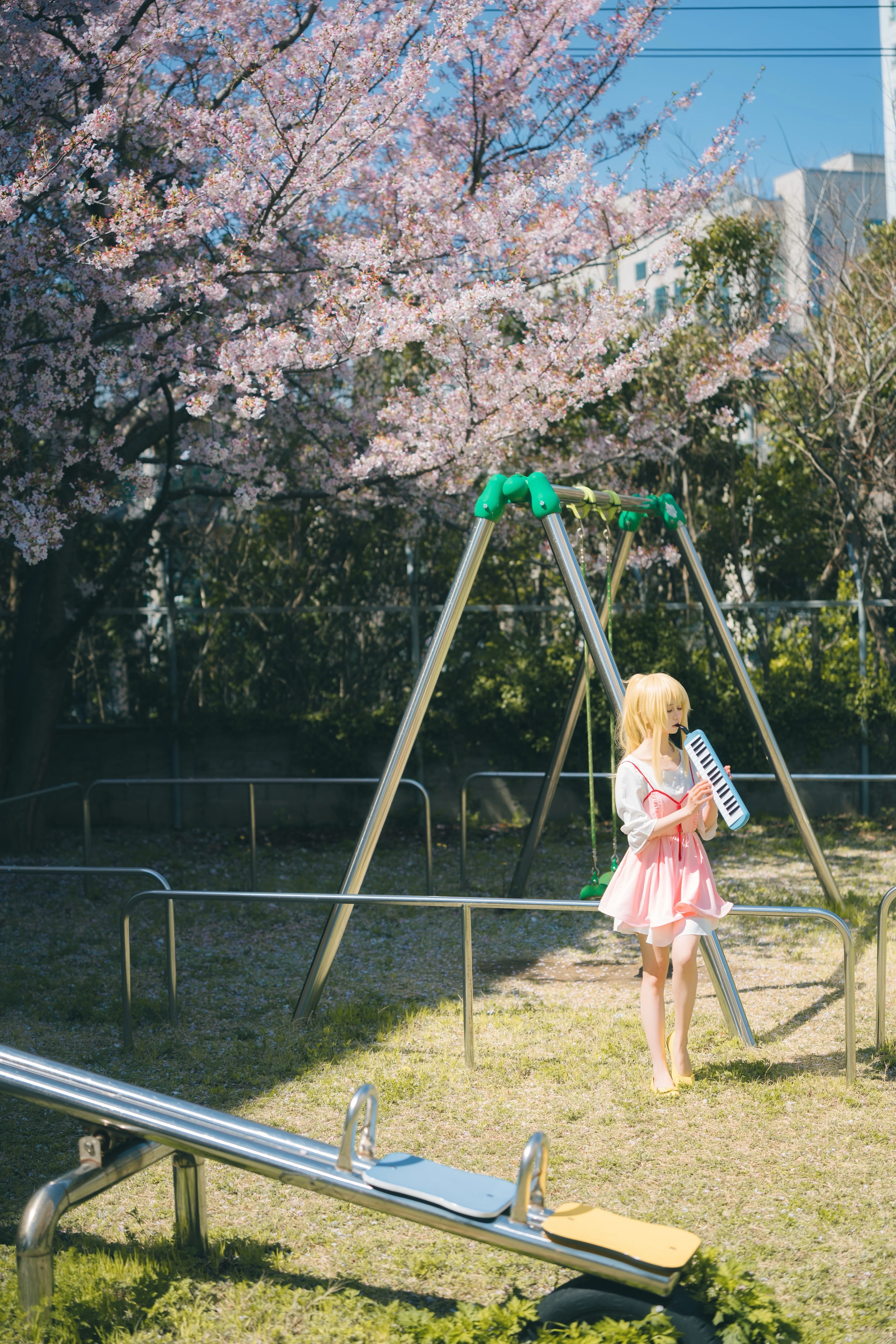 【宮園かをりコスプレ】君と過ごした春、あの春のメロディ - 8 枚目