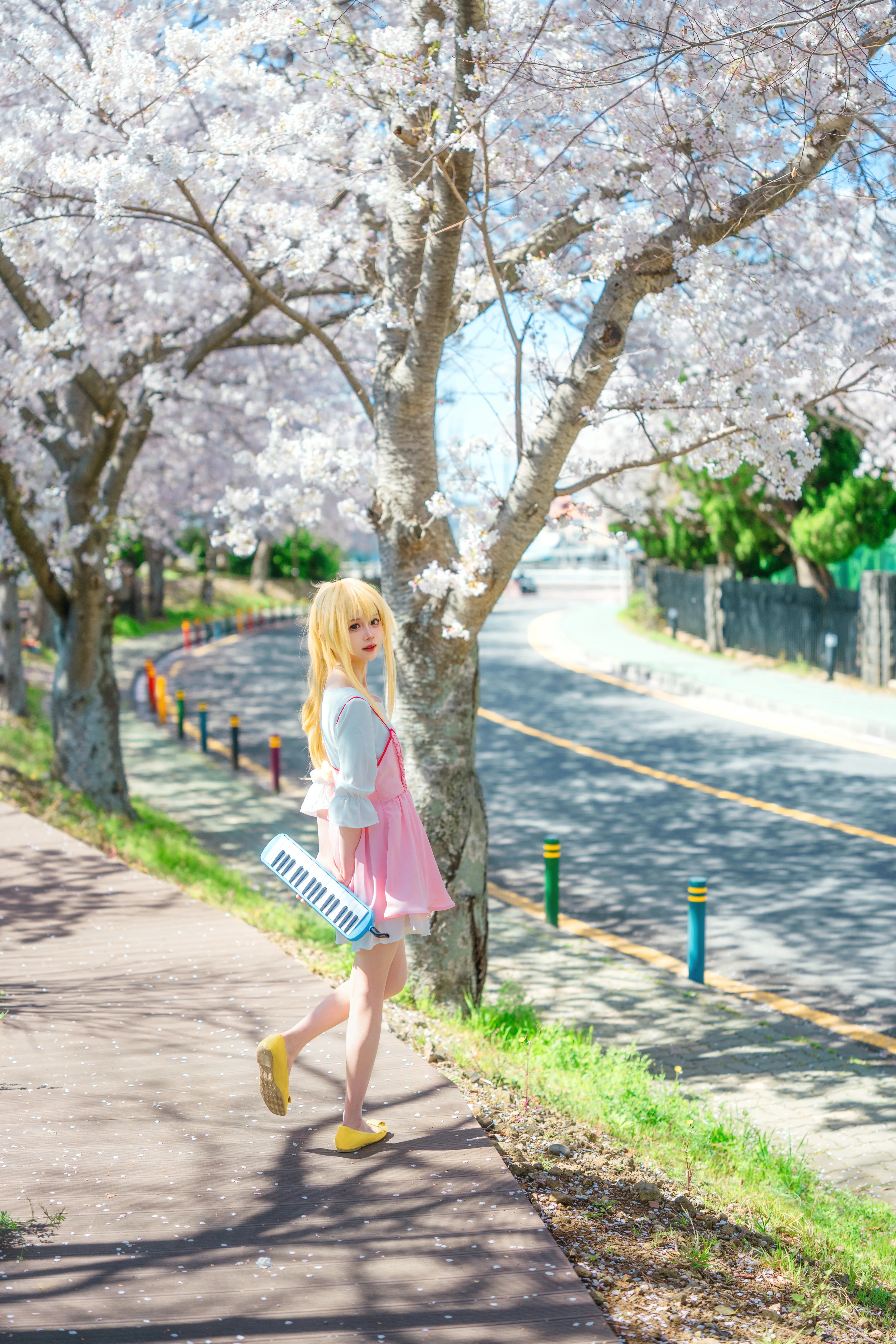 【宮園かをりコスプレ】君と過ごした春、あの春のメロディ - 9 枚目