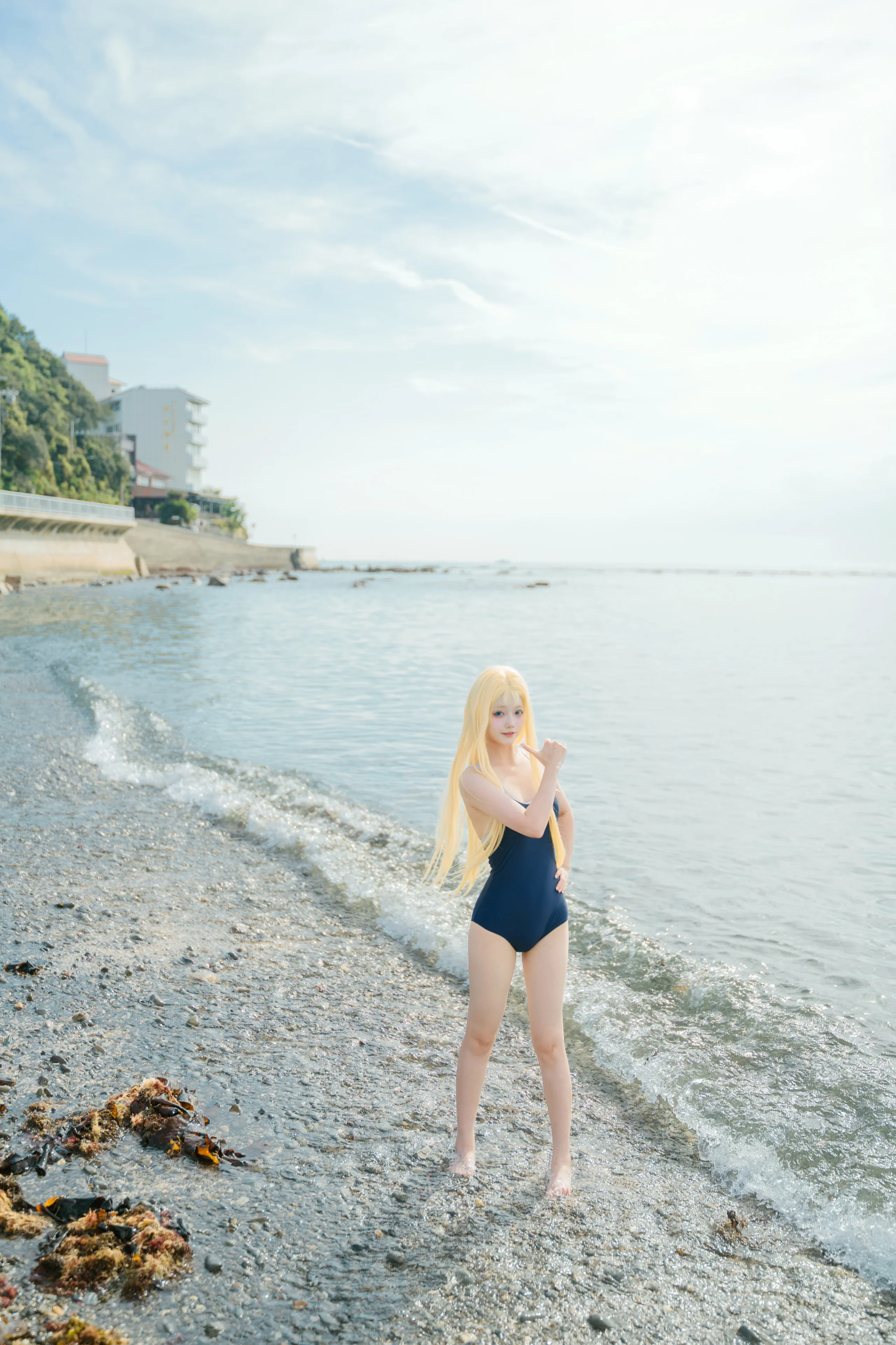 【小舟潮cos】夏日重現，在防波堤邊聆聽海浪的聲音 - 第 2 張