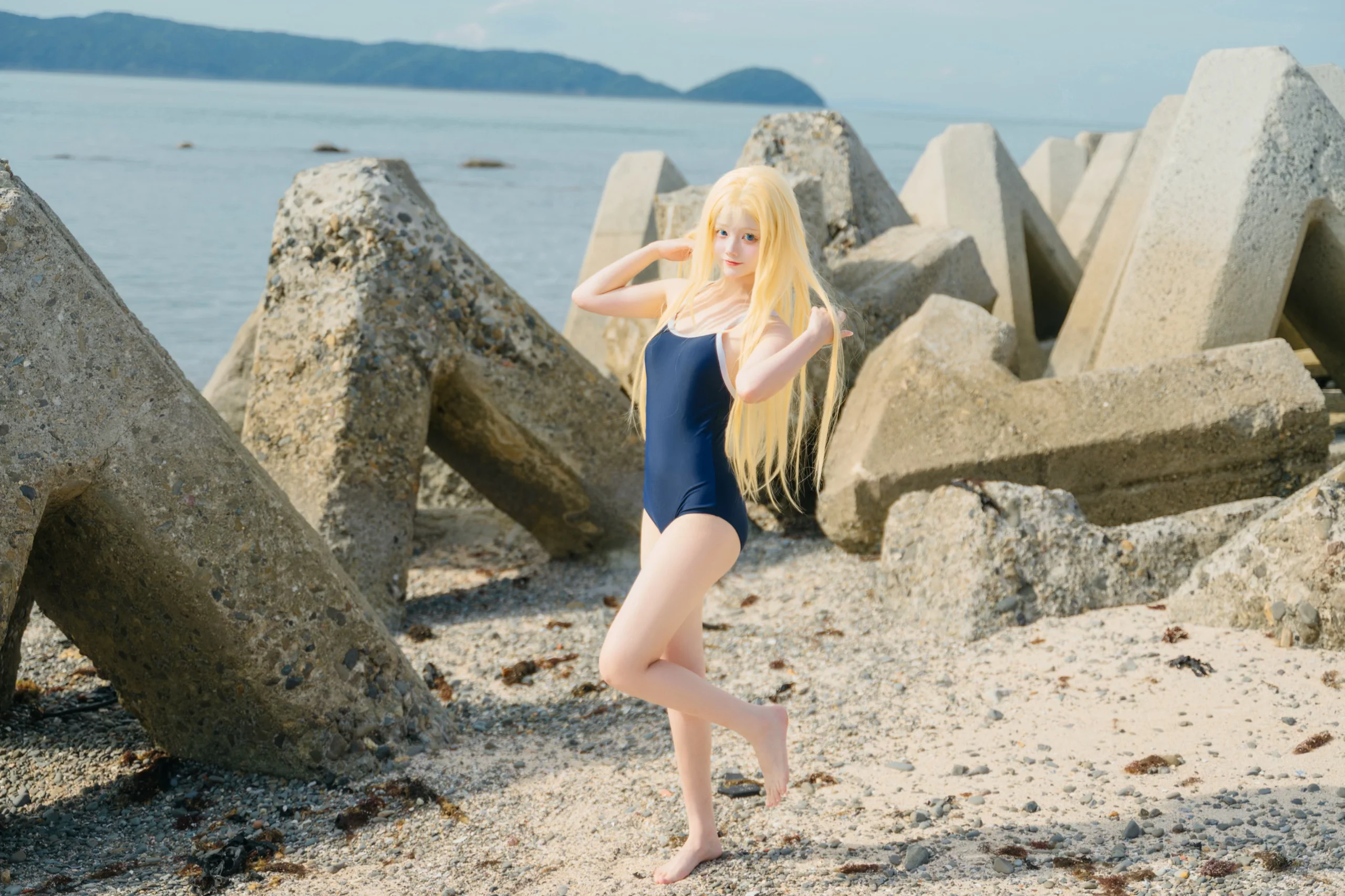 【小舟潮cos】夏日重現，在防波堤邊聆聽海浪的聲音 - 第 9 張