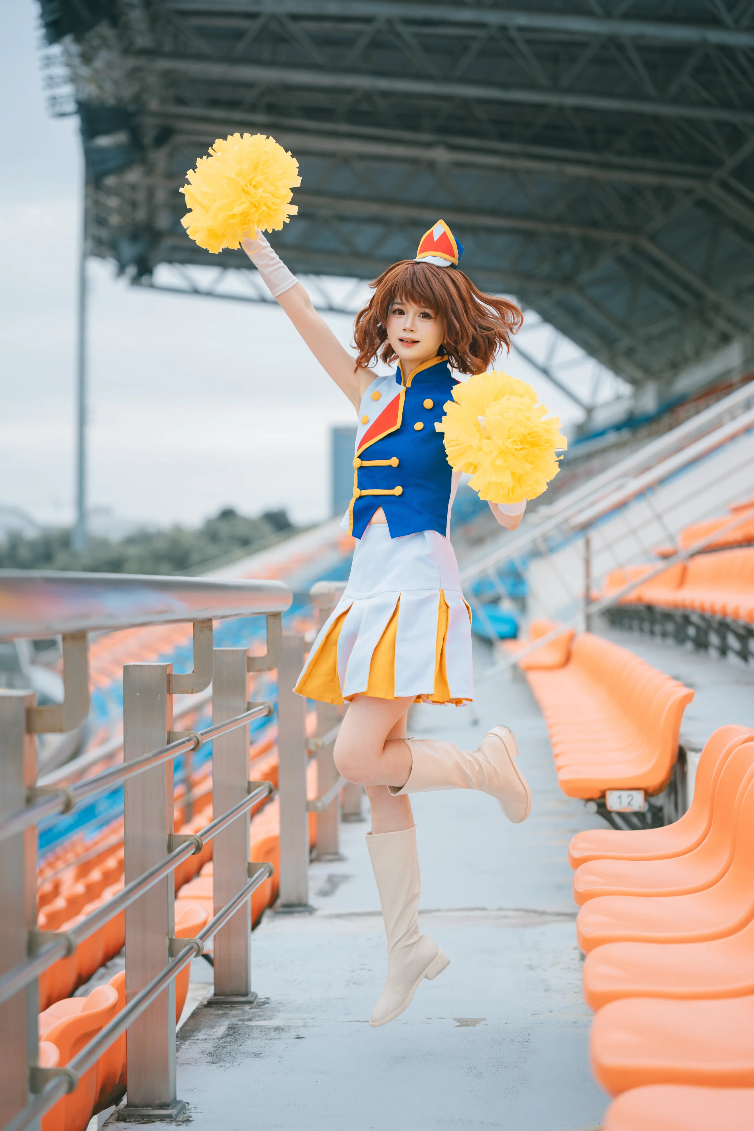 【黄前久美子cos】吹响吧上低音号，在阴晴不定的球场与晚霞间应援 - 第 8 张
