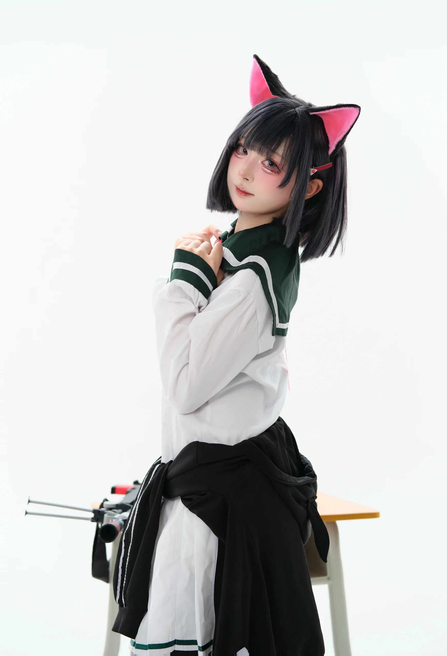 【杏山和紗cos】蔚藍檔案裡的安靜日常 - 第 2 張