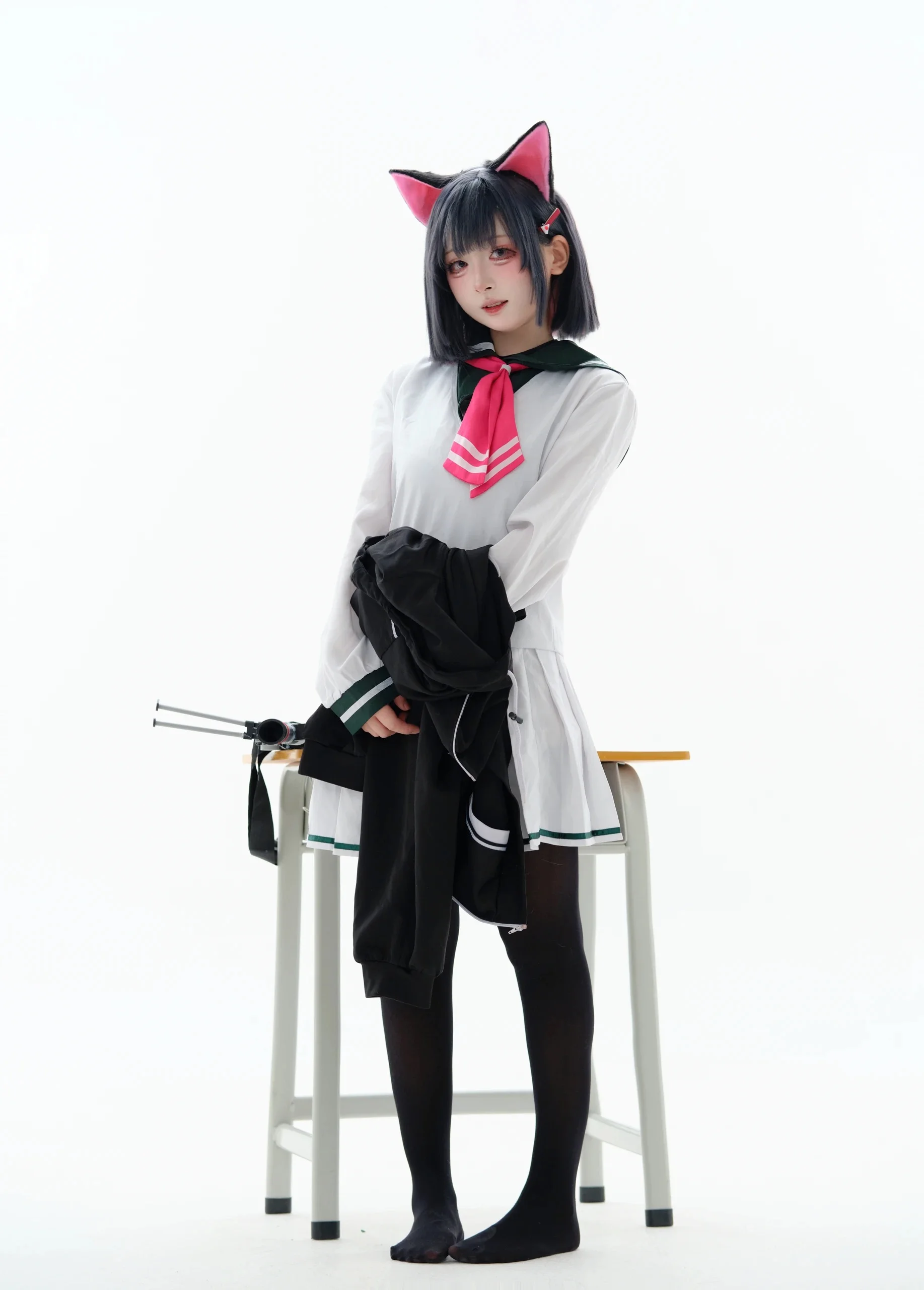 【杏山和紗cos】蔚藍檔案裡的安靜日常 - 第 3 張