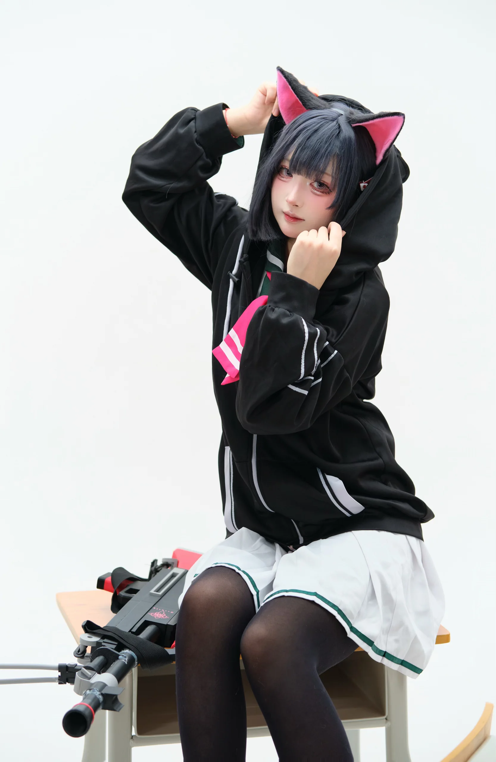 【杏山和紗cos】蔚藍檔案裡的安靜日常 - 第 4 張