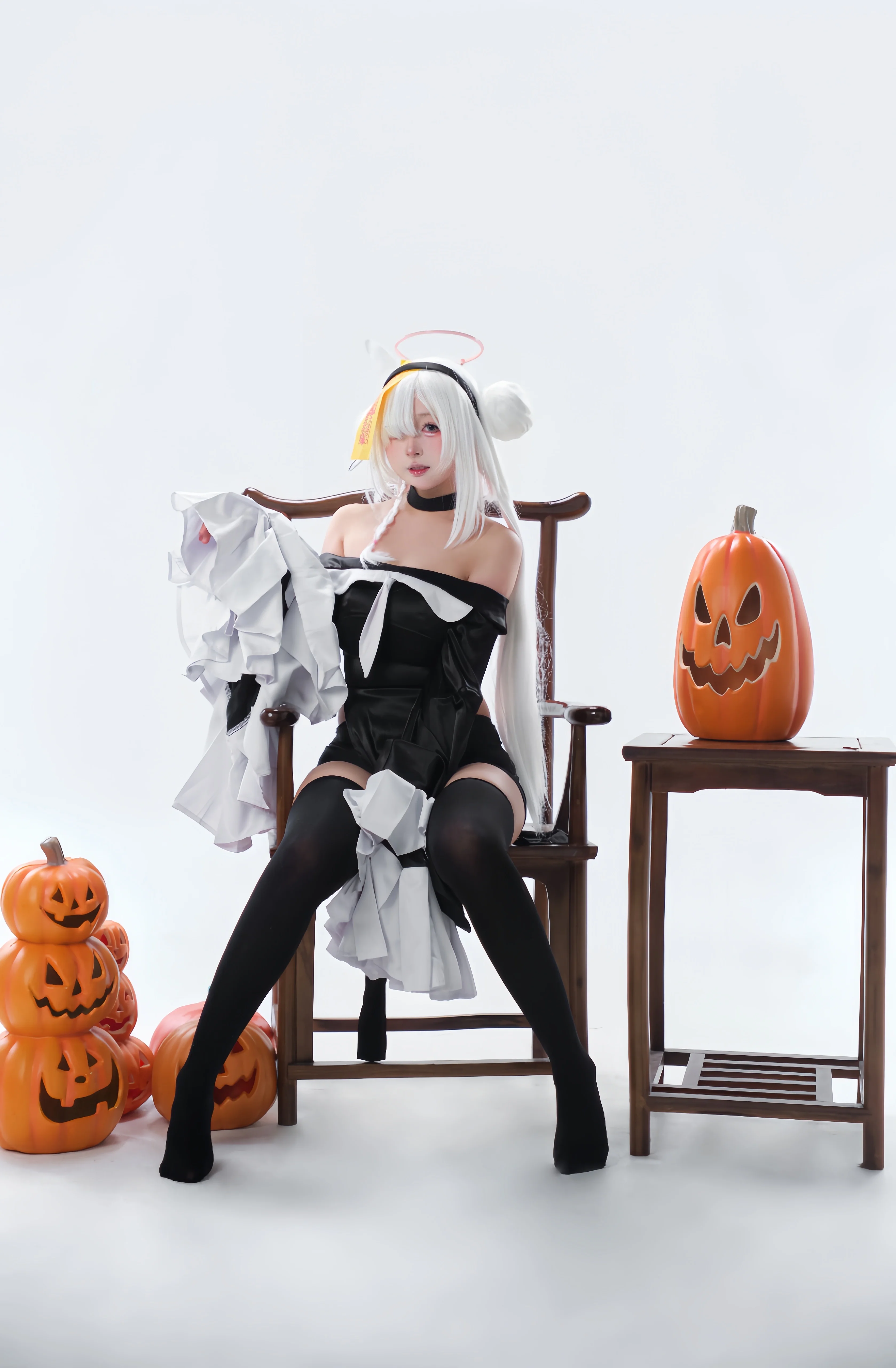 【普拉娜cos】《蔚蓝档案》中的纯净人偶 - 第 3 张