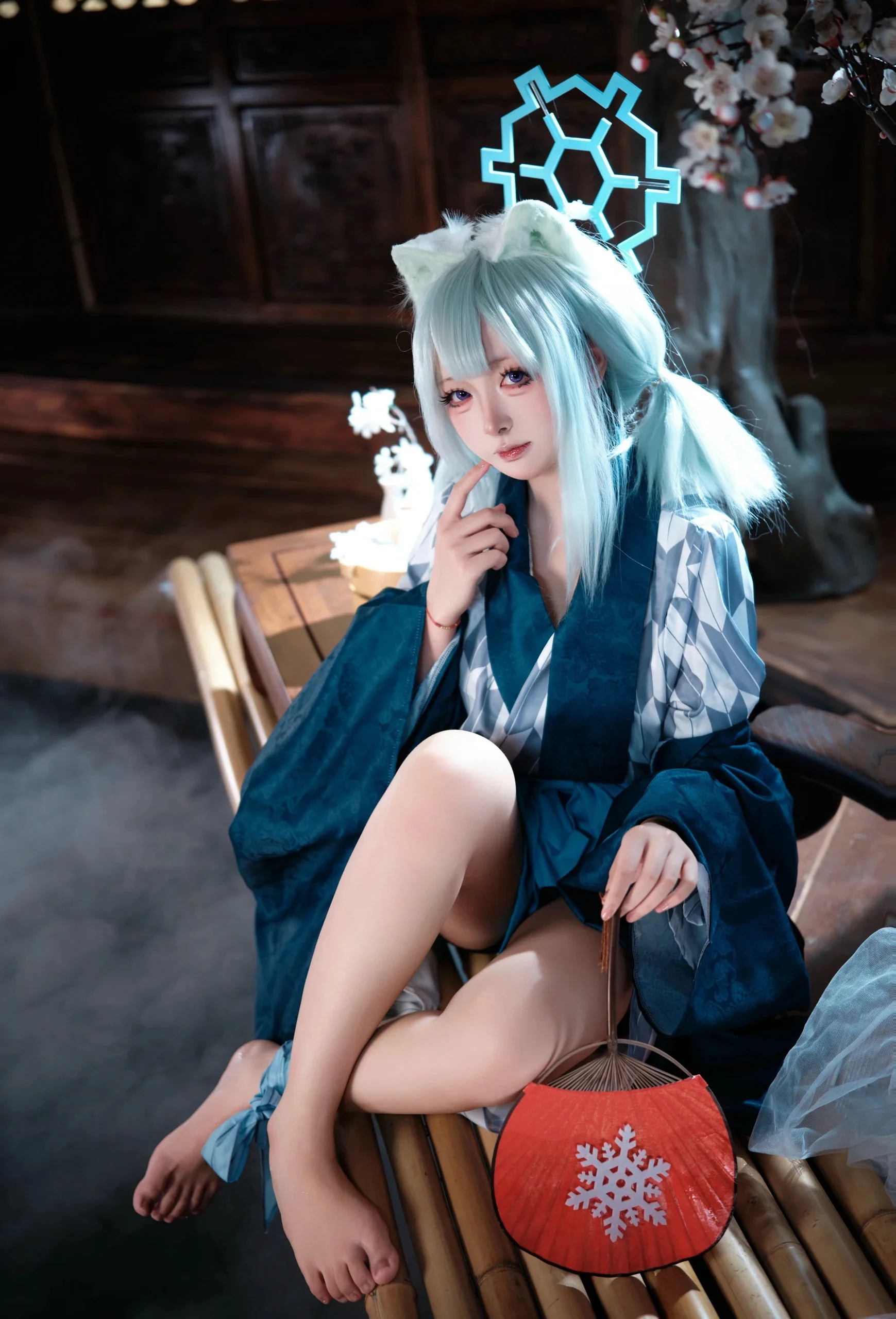 【时雨cos】蔚蓝档案里的冬日温泉时光 - 第 3 张