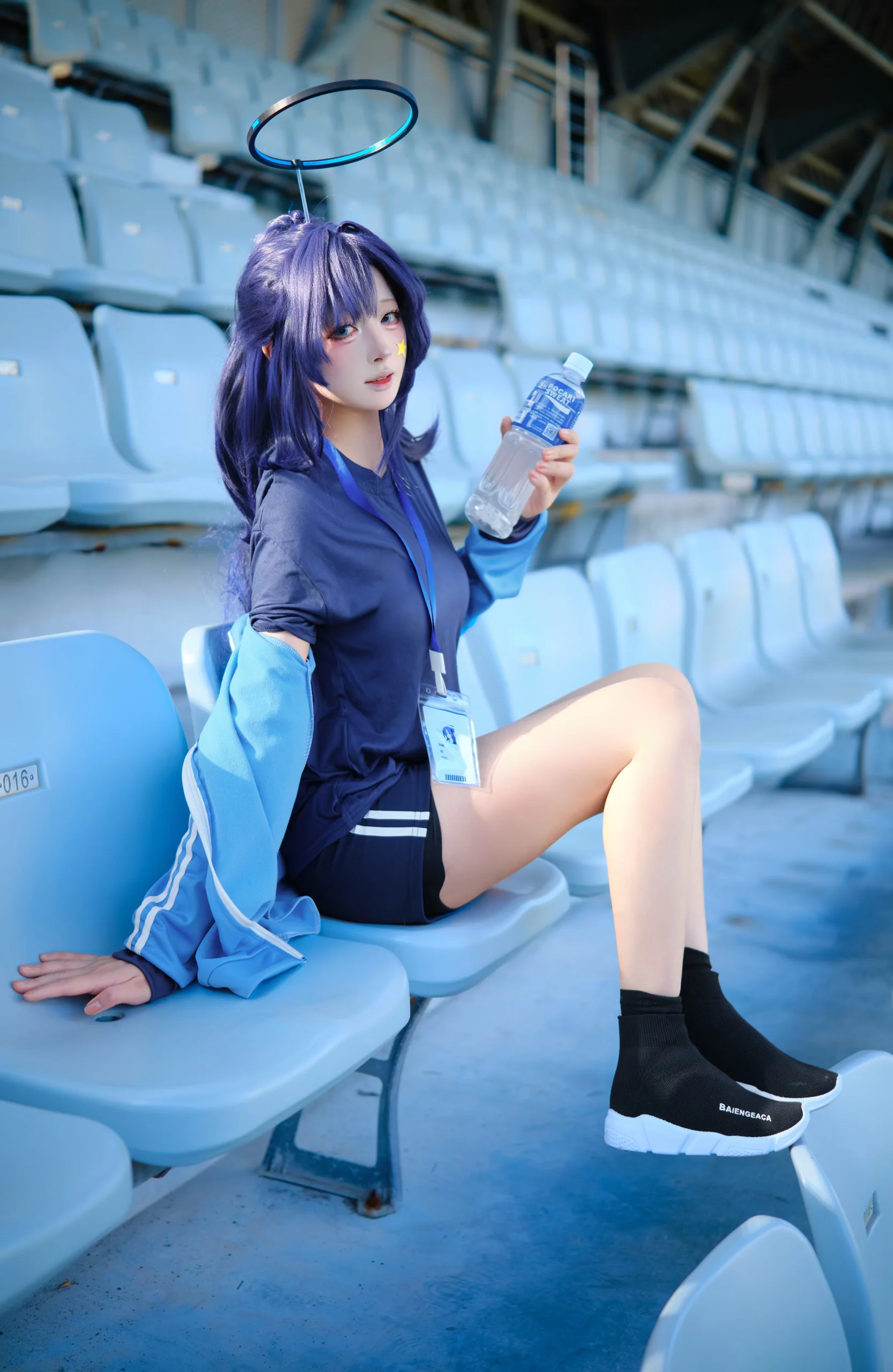 【早濑优香cos】蔚蓝档案里的体操服运动时刻