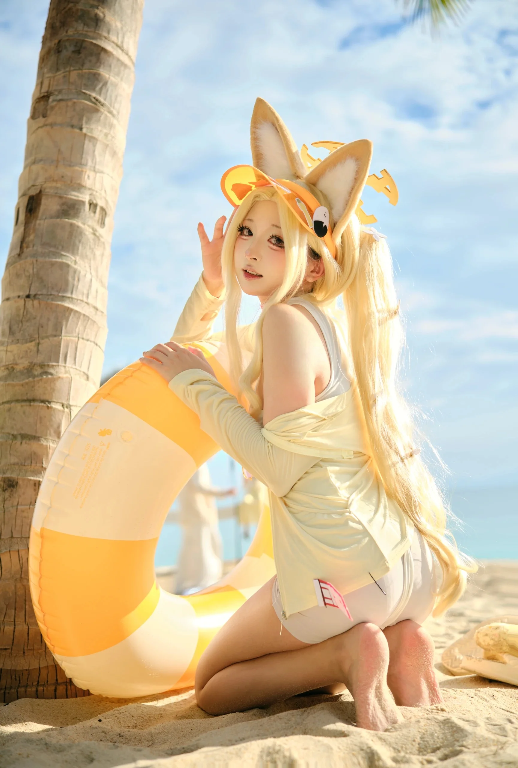【百合園聖婭cos】蔚藍檔案的夏日海風，隨性記錄 - 第 2 張