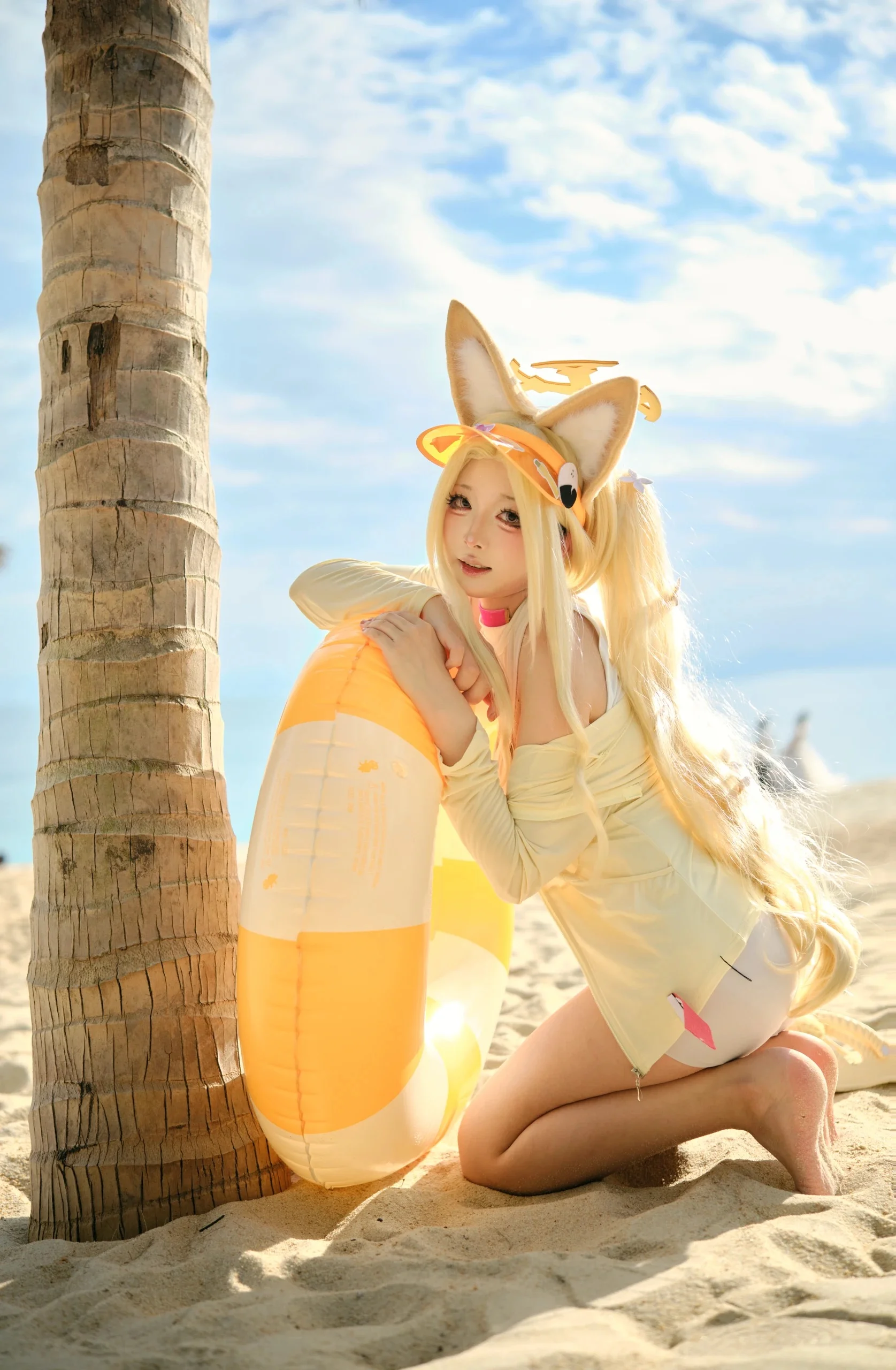 【百合園聖婭cos】蔚藍檔案的夏日海風，隨性記錄 - 第 3 張