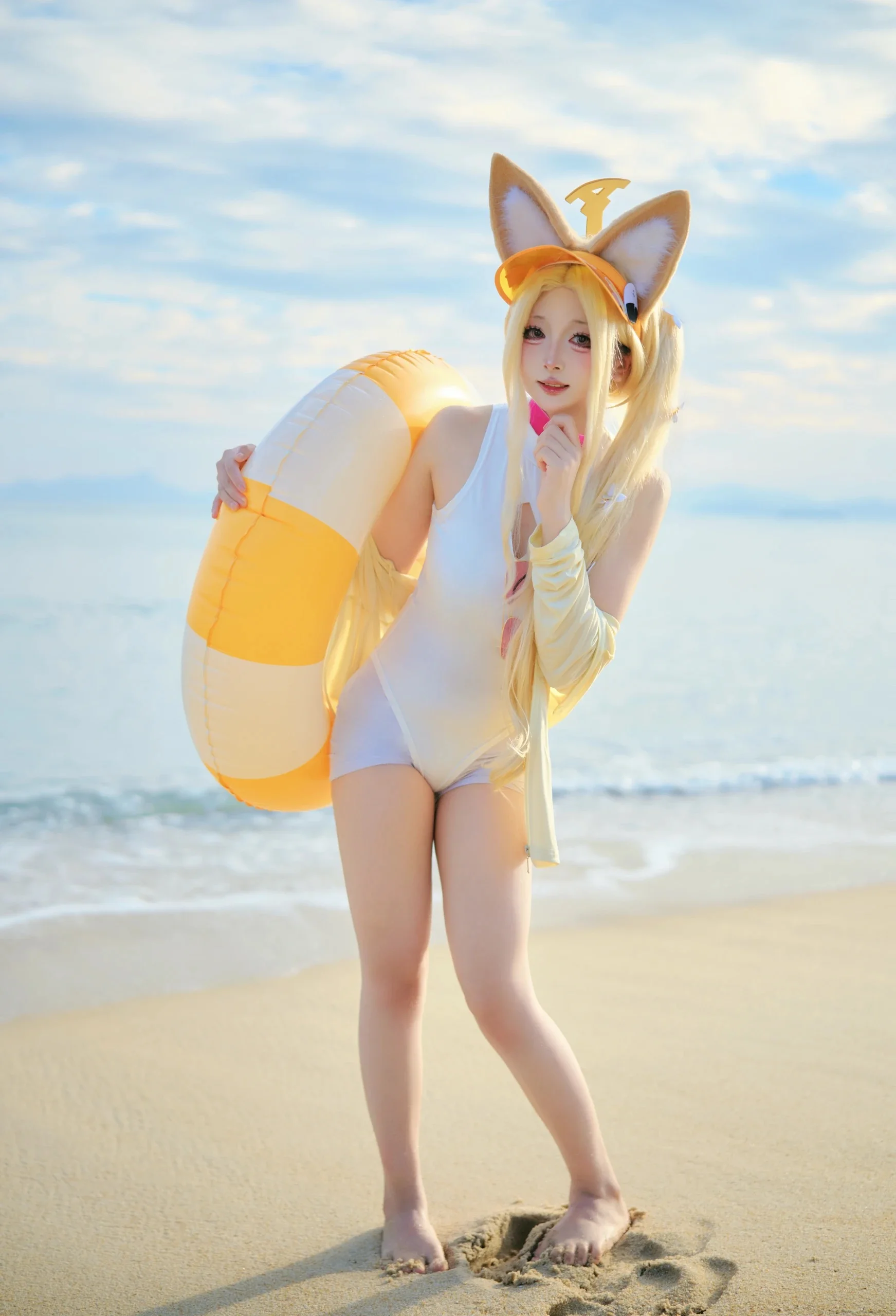 【百合園聖婭cos】蔚藍檔案的夏日海風，隨性記錄 - 第 4 張