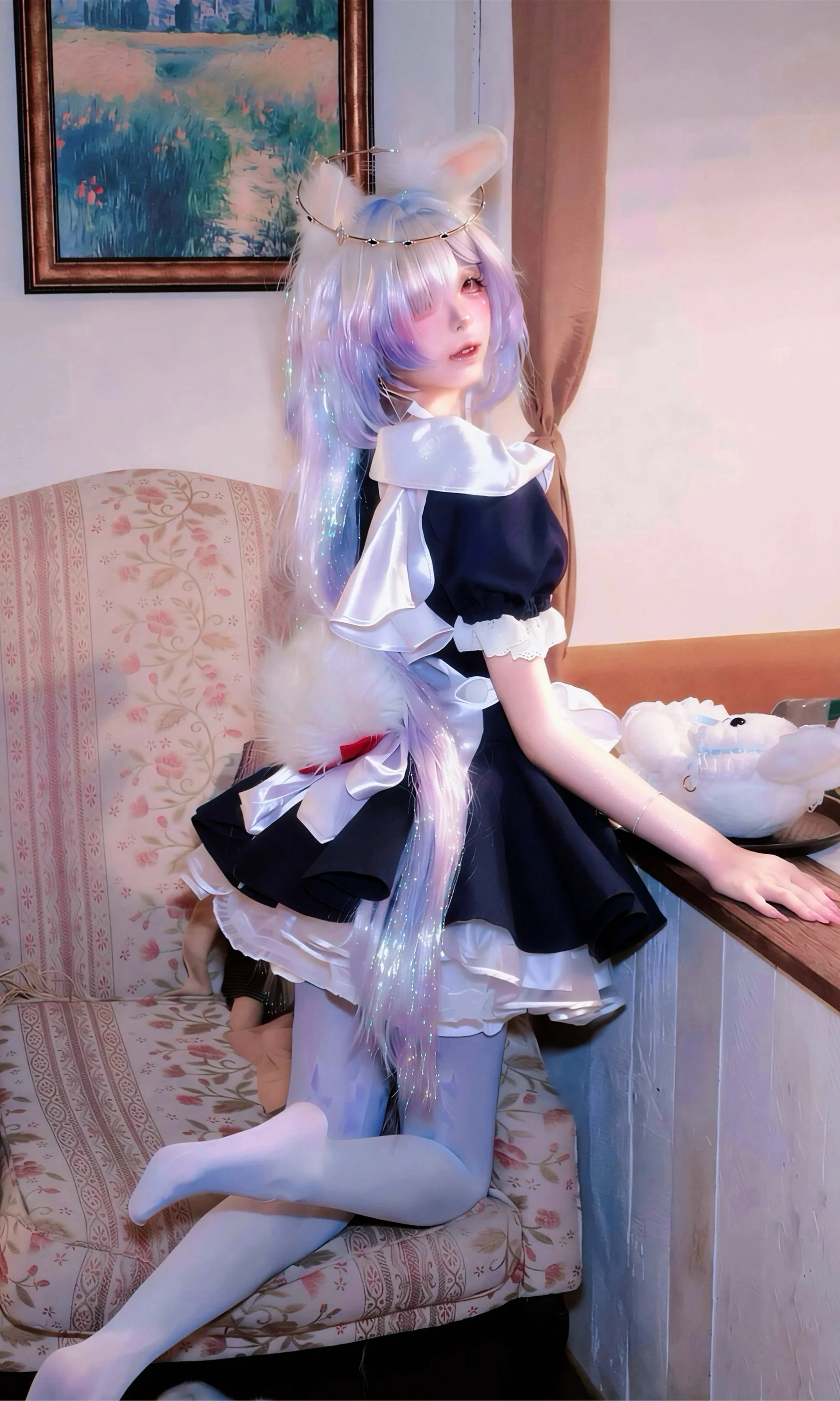 【莫宁cos】鸣潮里的兔耳女仆，私设版本请查收 - 第 2 张