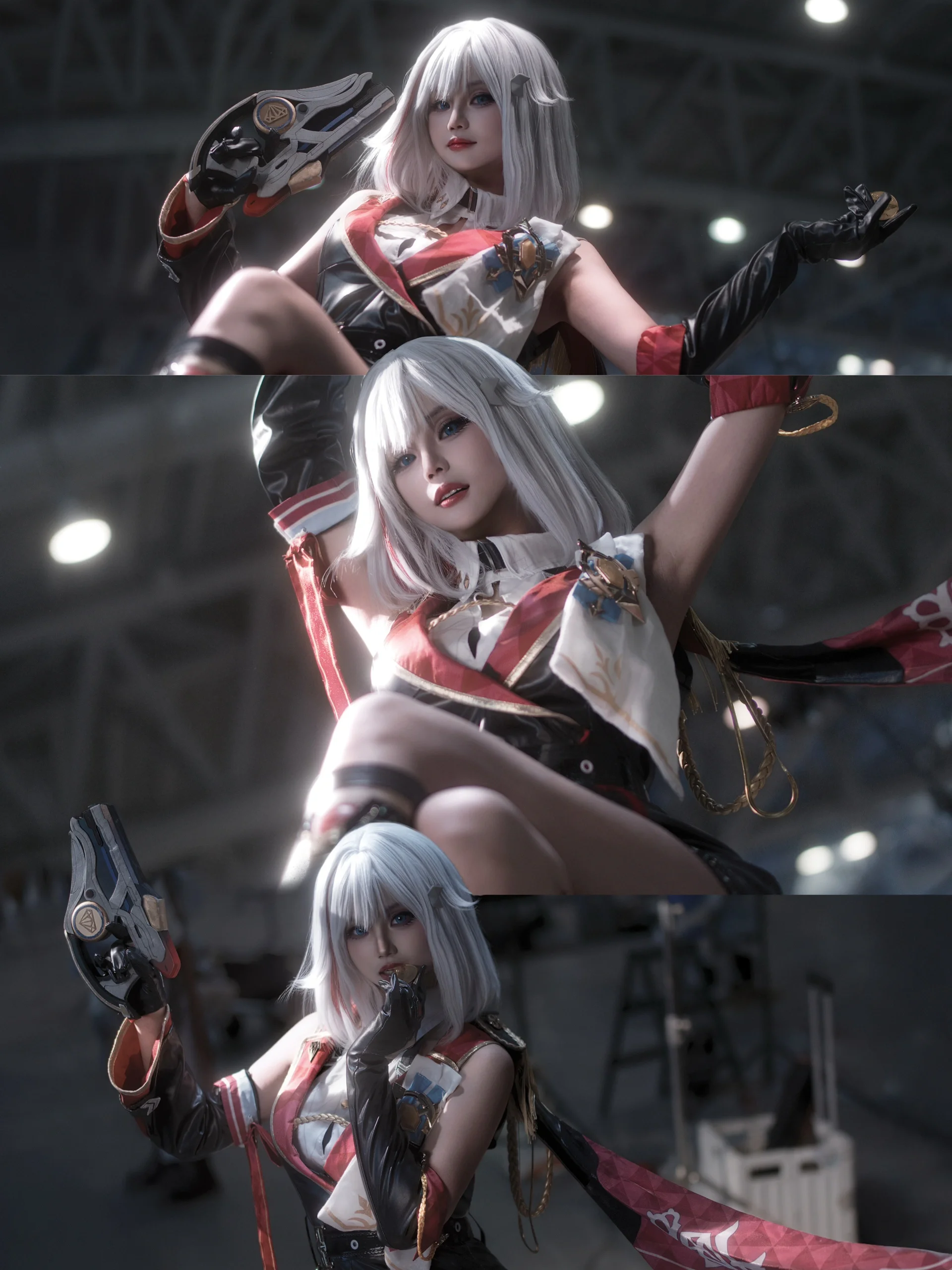 【托帕cos】崩坏星穹铁道暗调现场，凹动作分享 - 第 1 张
