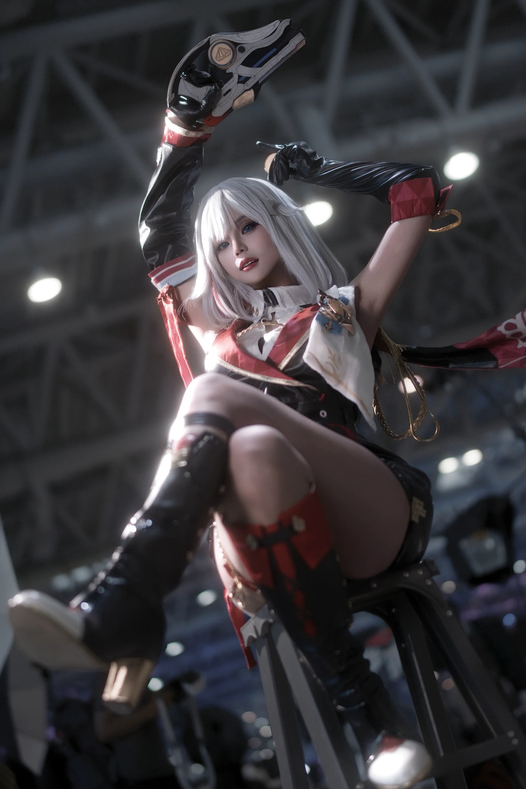 【托帕cos】崩坏星穹铁道暗调现场，凹动作分享 - 第 2 张