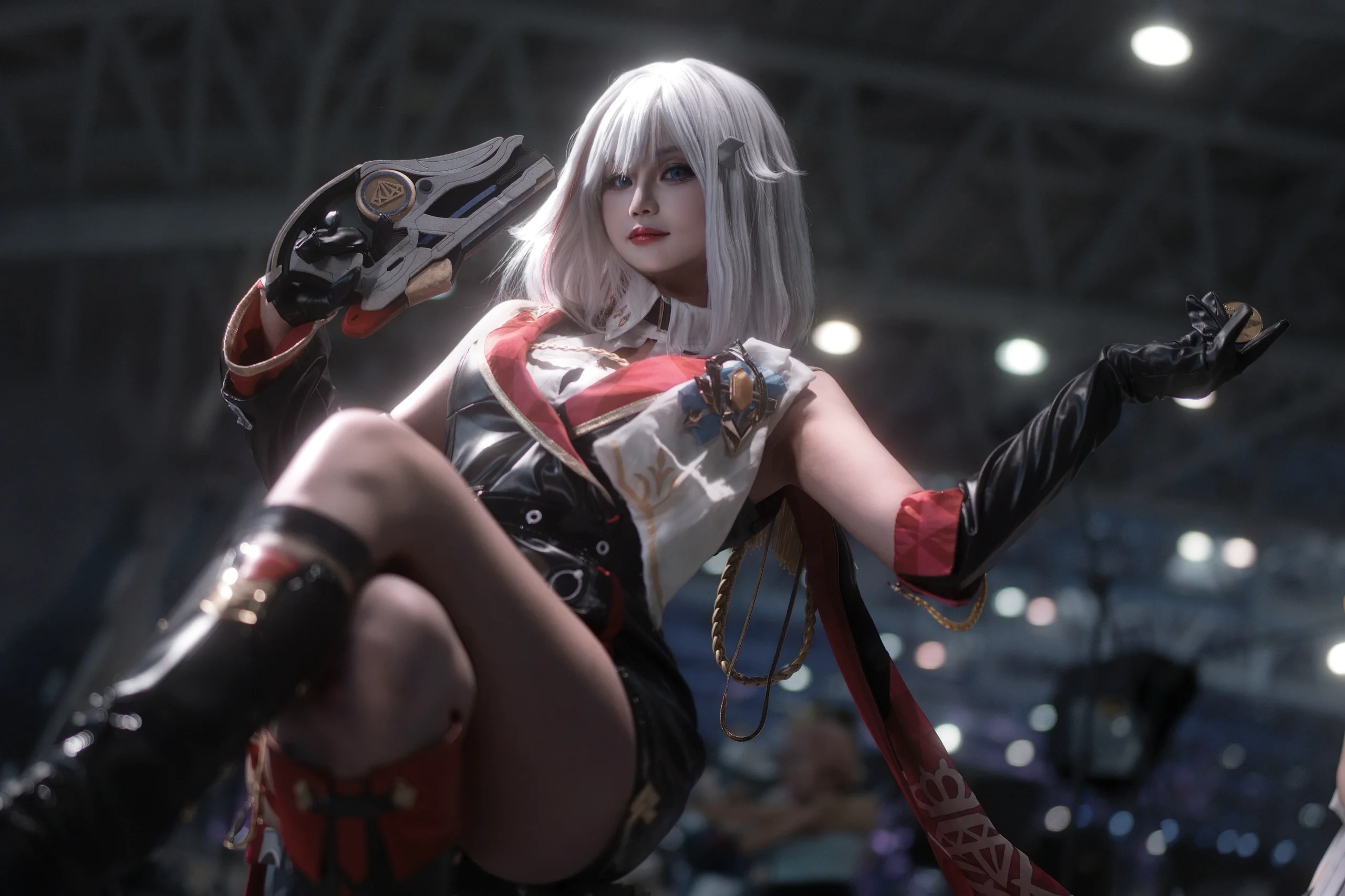 【托帕cos】崩坏星穹铁道暗调现场，凹动作分享 - 第 3 张