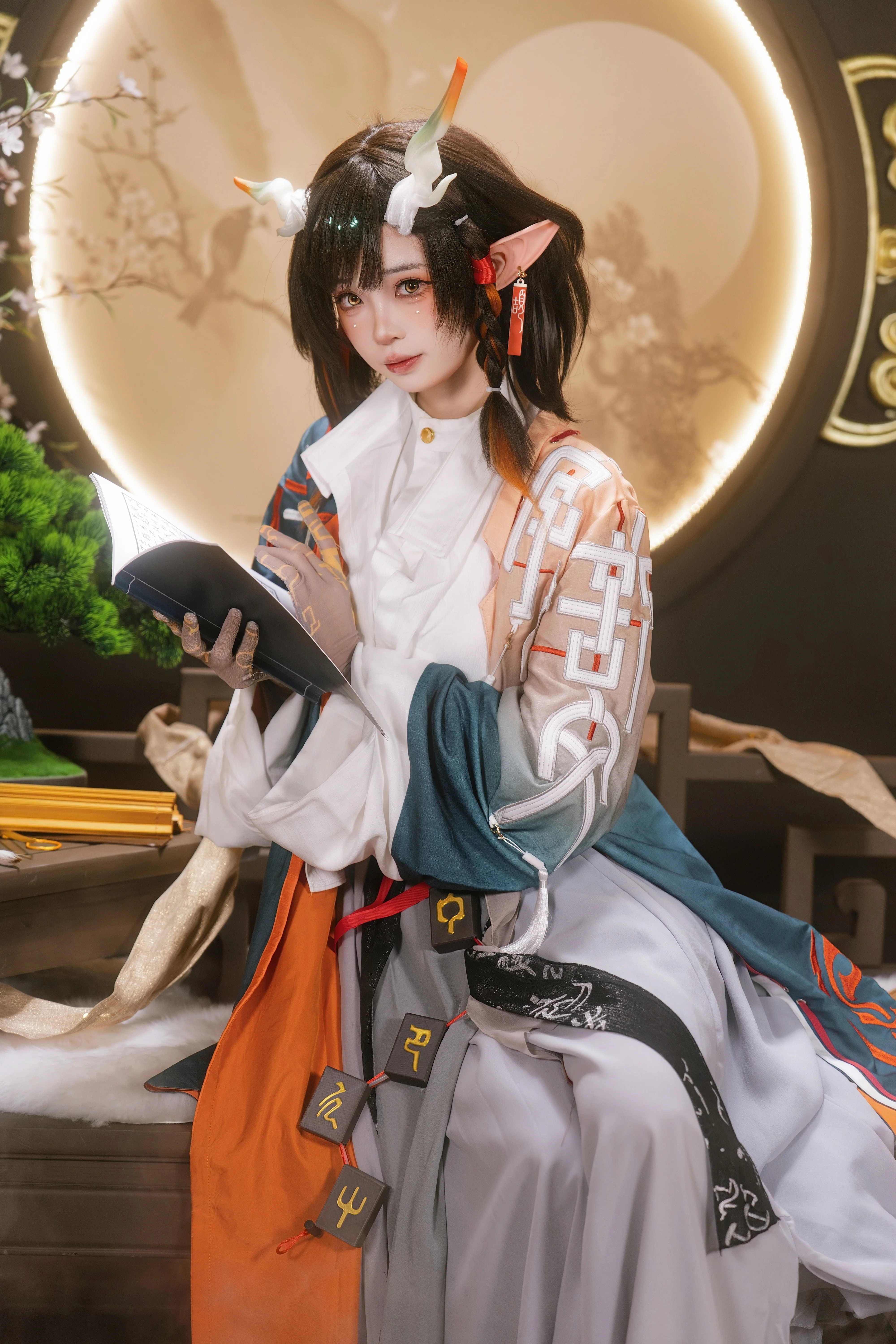 【颉cos】中式奇幻与笔墨交织的影像记录 - 第 2 张
