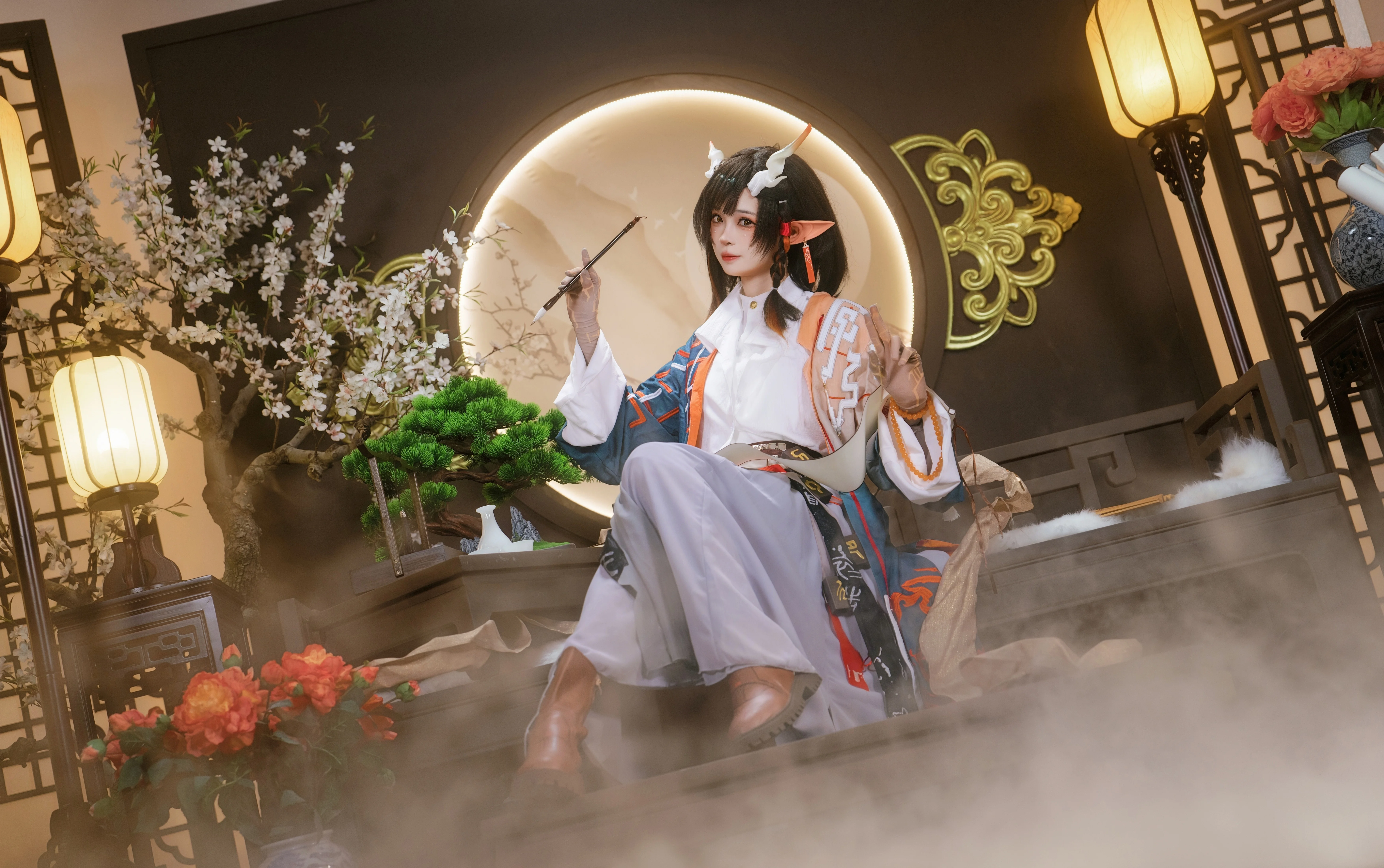 【颉cos】中式奇幻与笔墨交织的影像记录 - 第 3 张