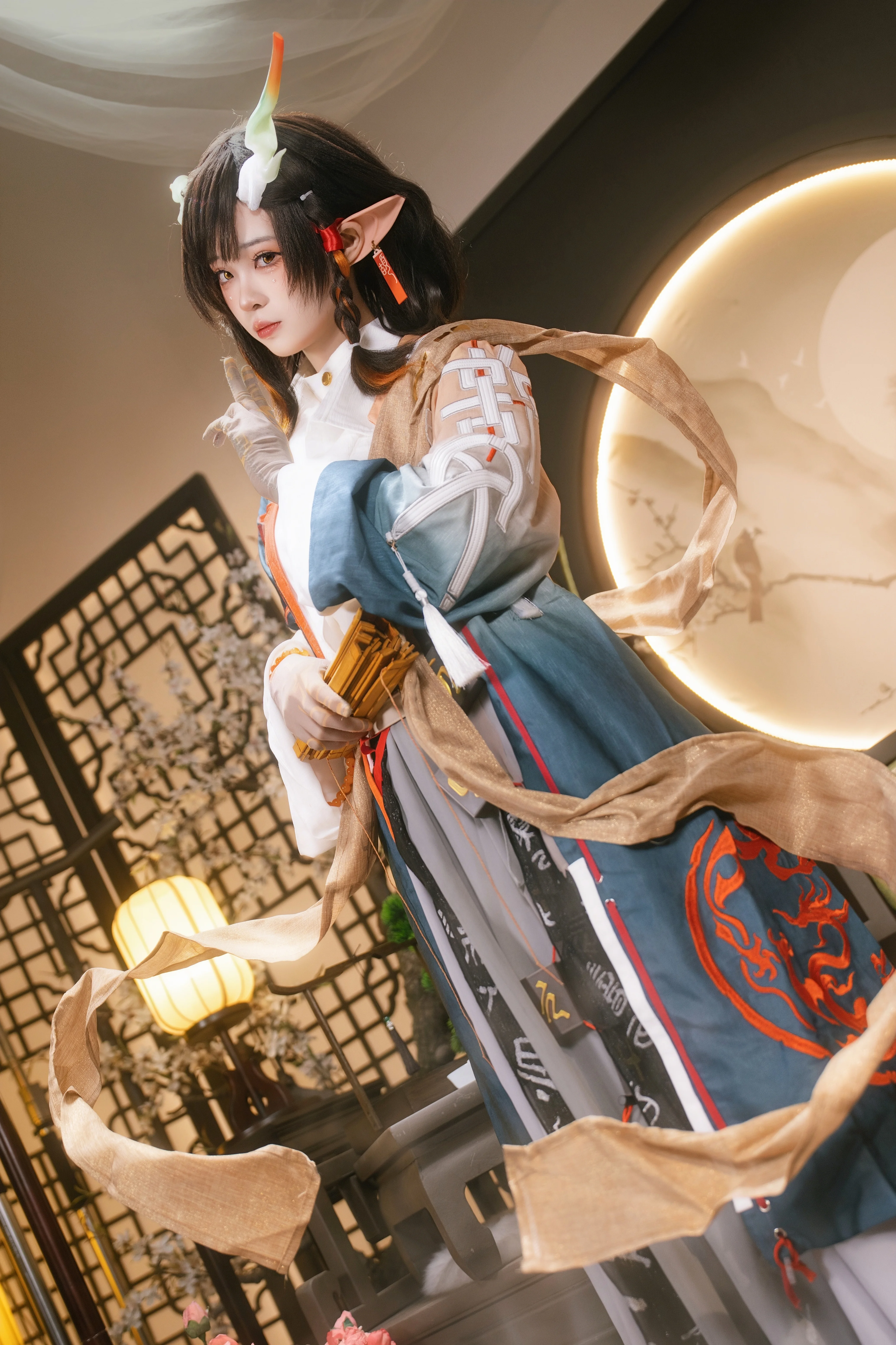 【颉cos】中式奇幻与笔墨交织的影像记录 - 第 6 张