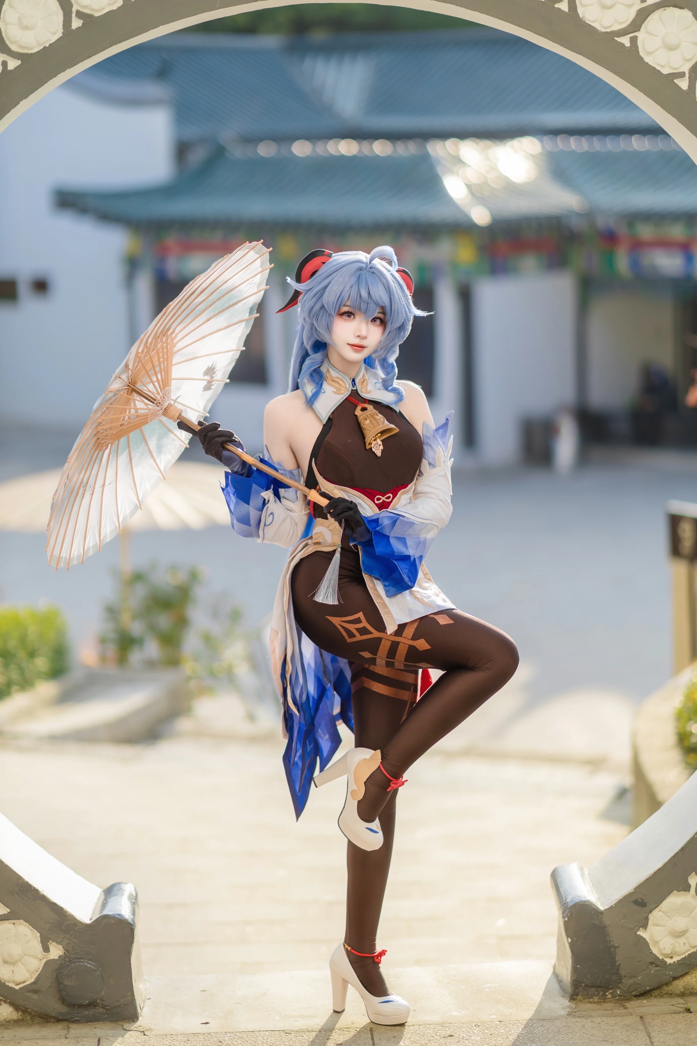 【甘雨cos】在武汉古琴台，化身璃月半仙之兽