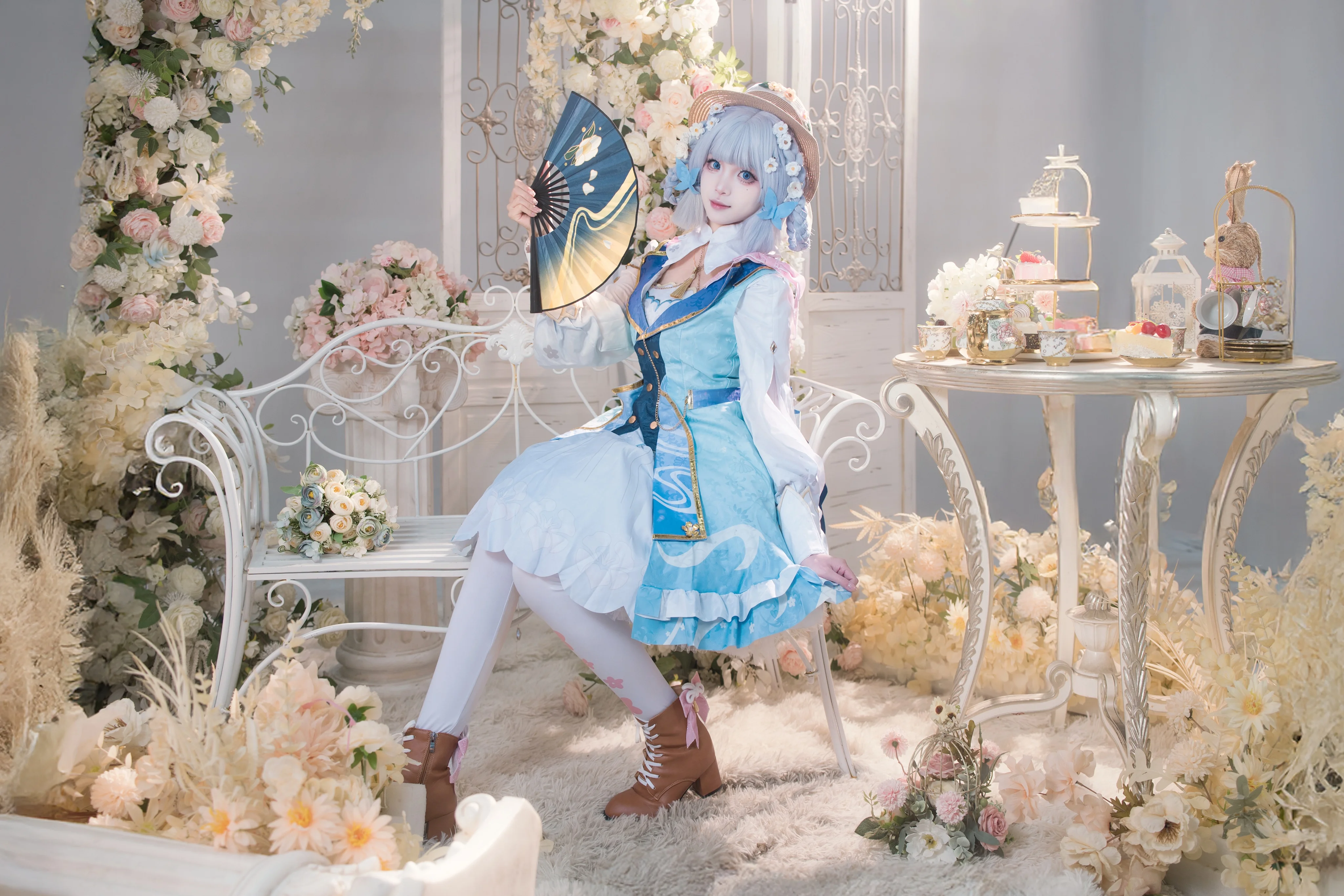 【神里绫华cos】花时来信，在梦幻花海中与你邂逅 - 第5张