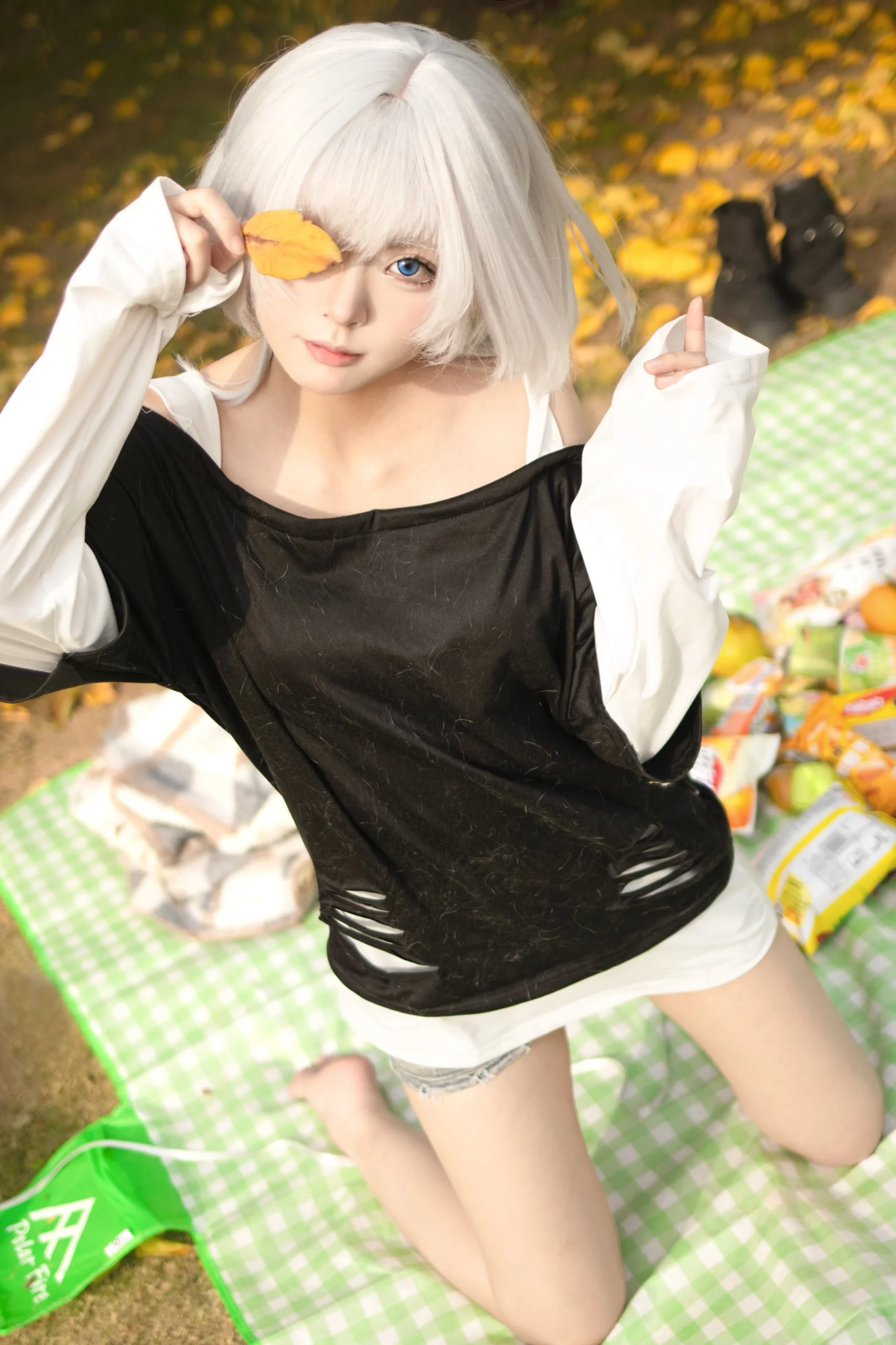 [Kaname Rana cosplay] The picnic kitten in BanG Dream!, Autumn limited edition - Image 1