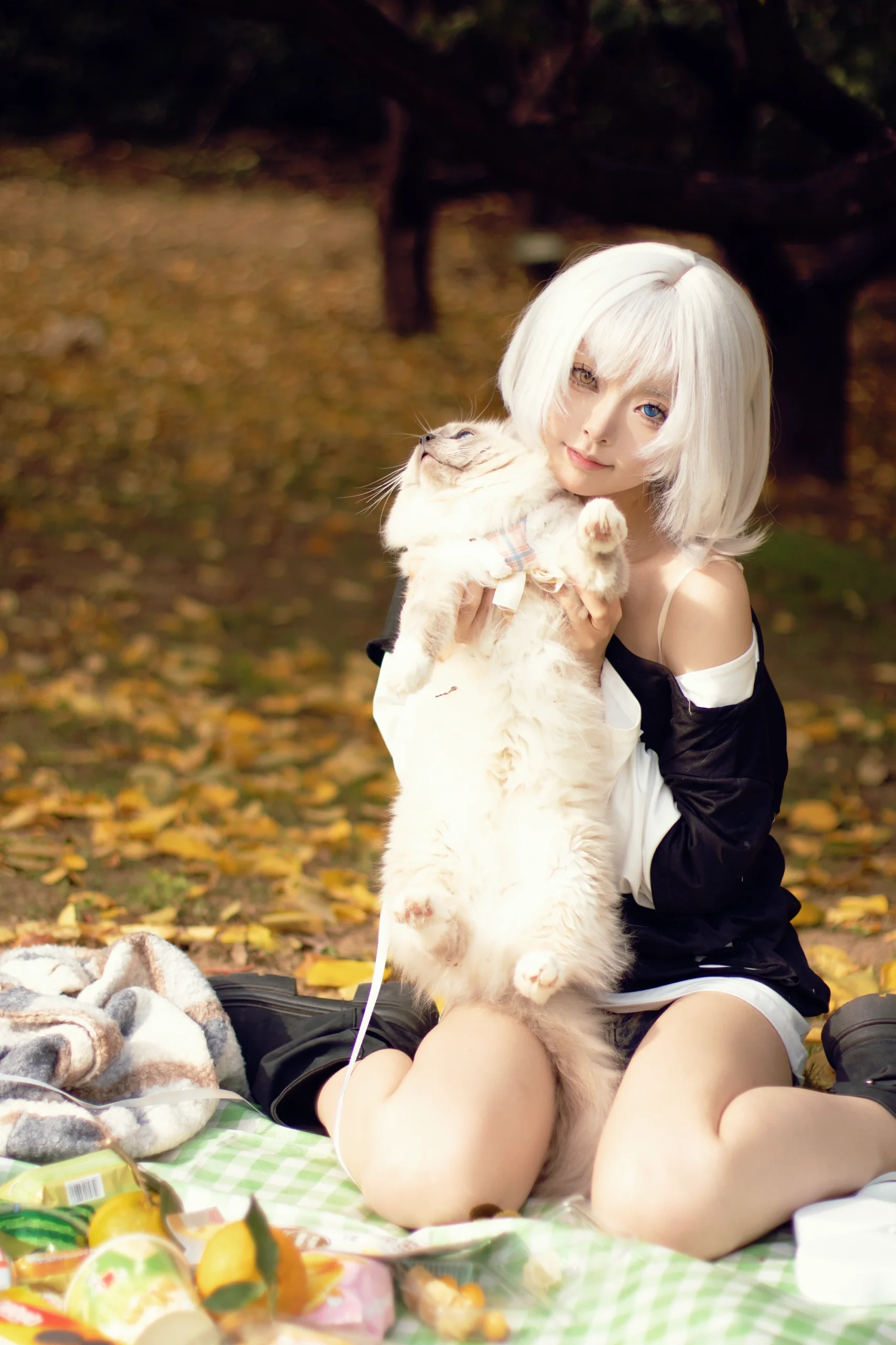 [Kaname Rana cosplay] The picnic kitten in BanG Dream!, Autumn limited edition - Image 3