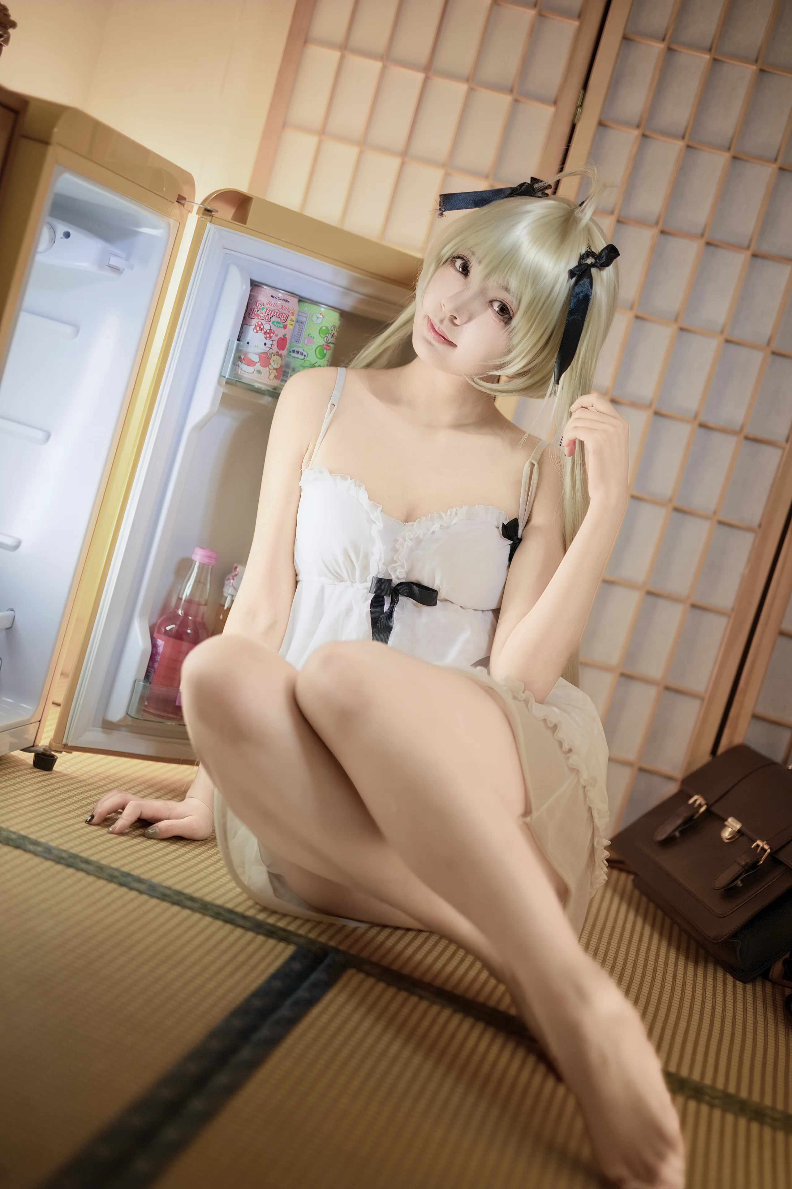 【春日野穹cos】缘分的天空，夏日里的居家少女 - 第 1 张