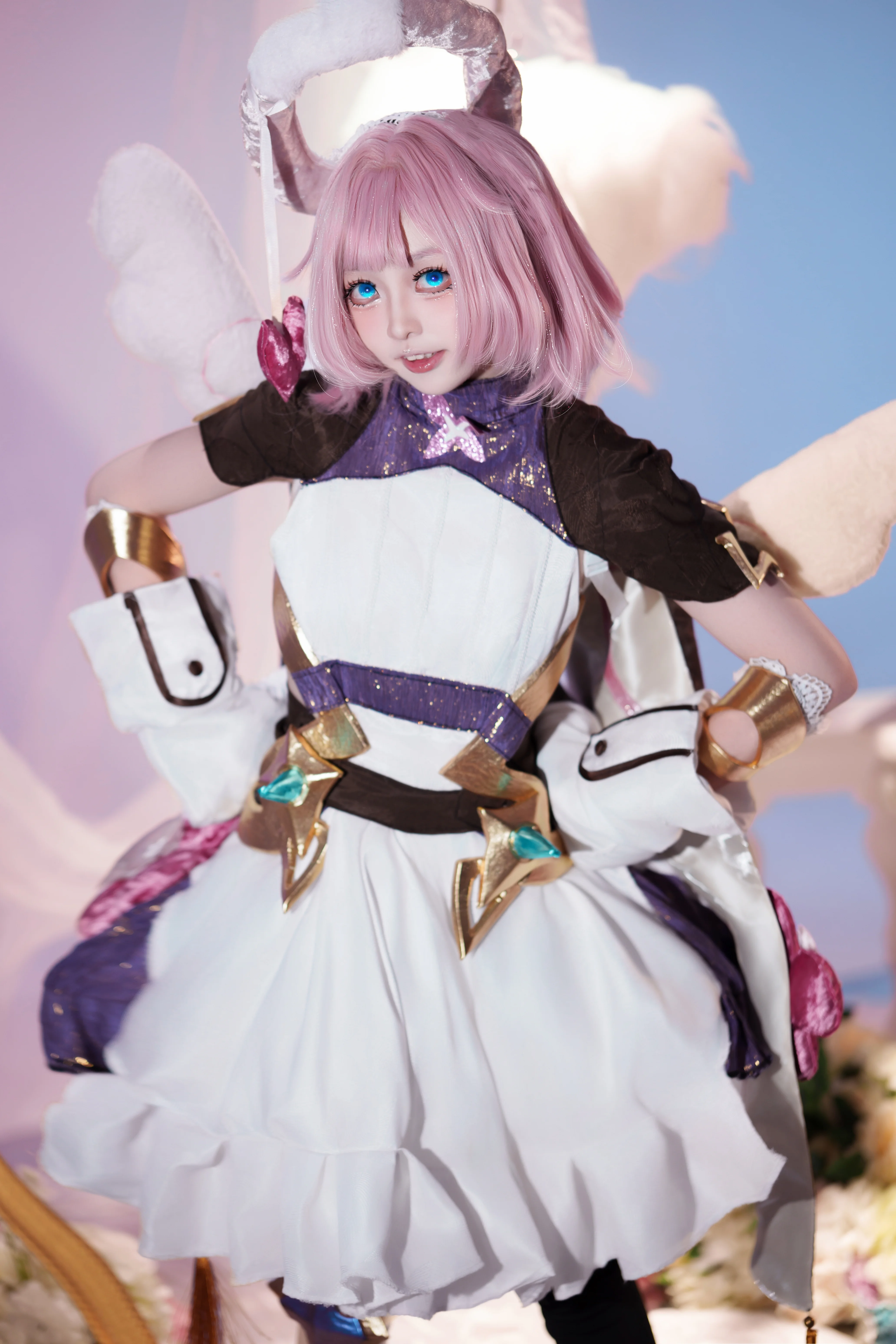 【爱莉希雅cos】妖精爱莉的魔法，小小的我也能闪闪发光 - 第 2 张