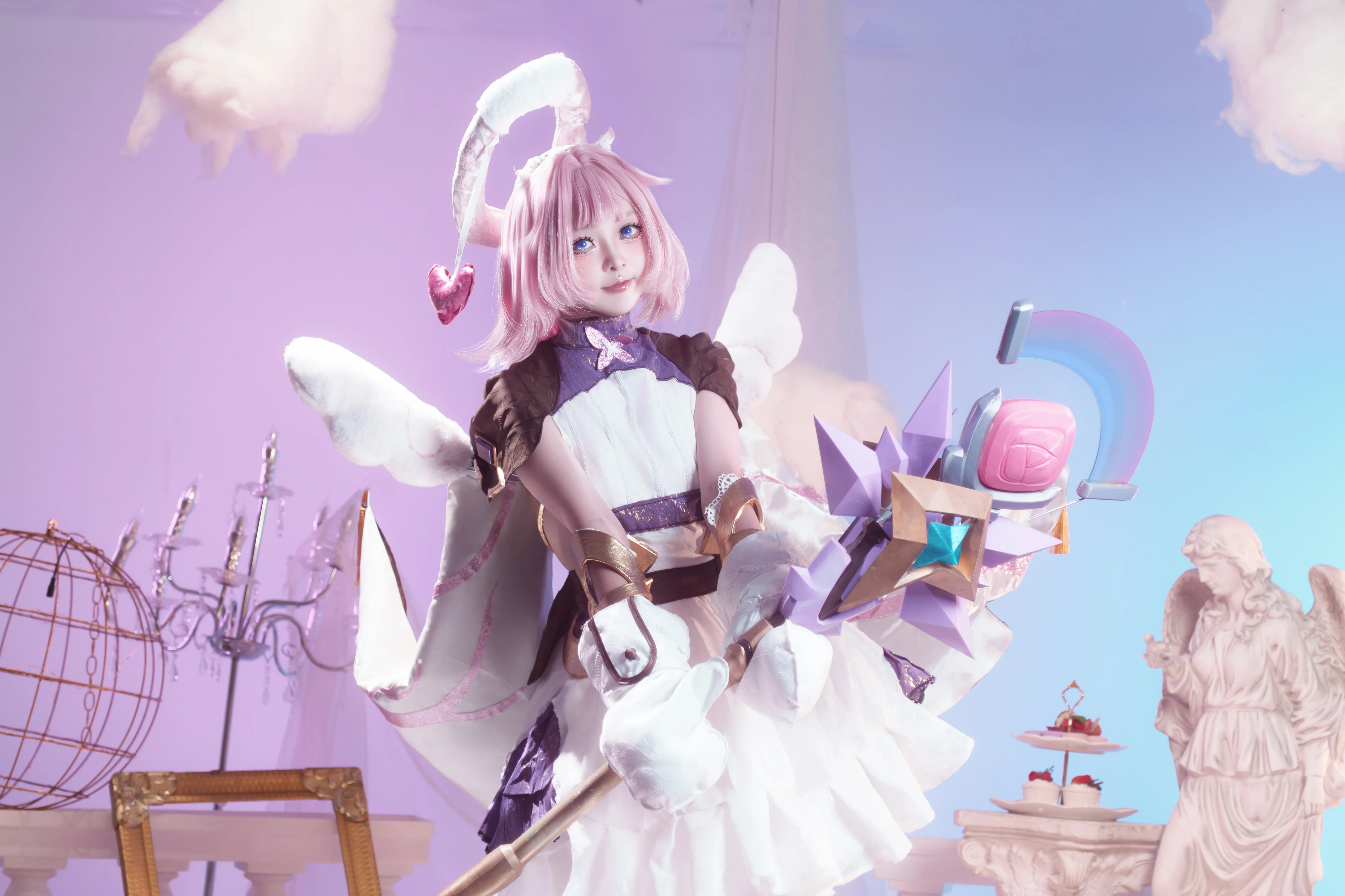 【爱莉希雅cos】妖精爱莉的魔法，小小的我也能闪闪发光
