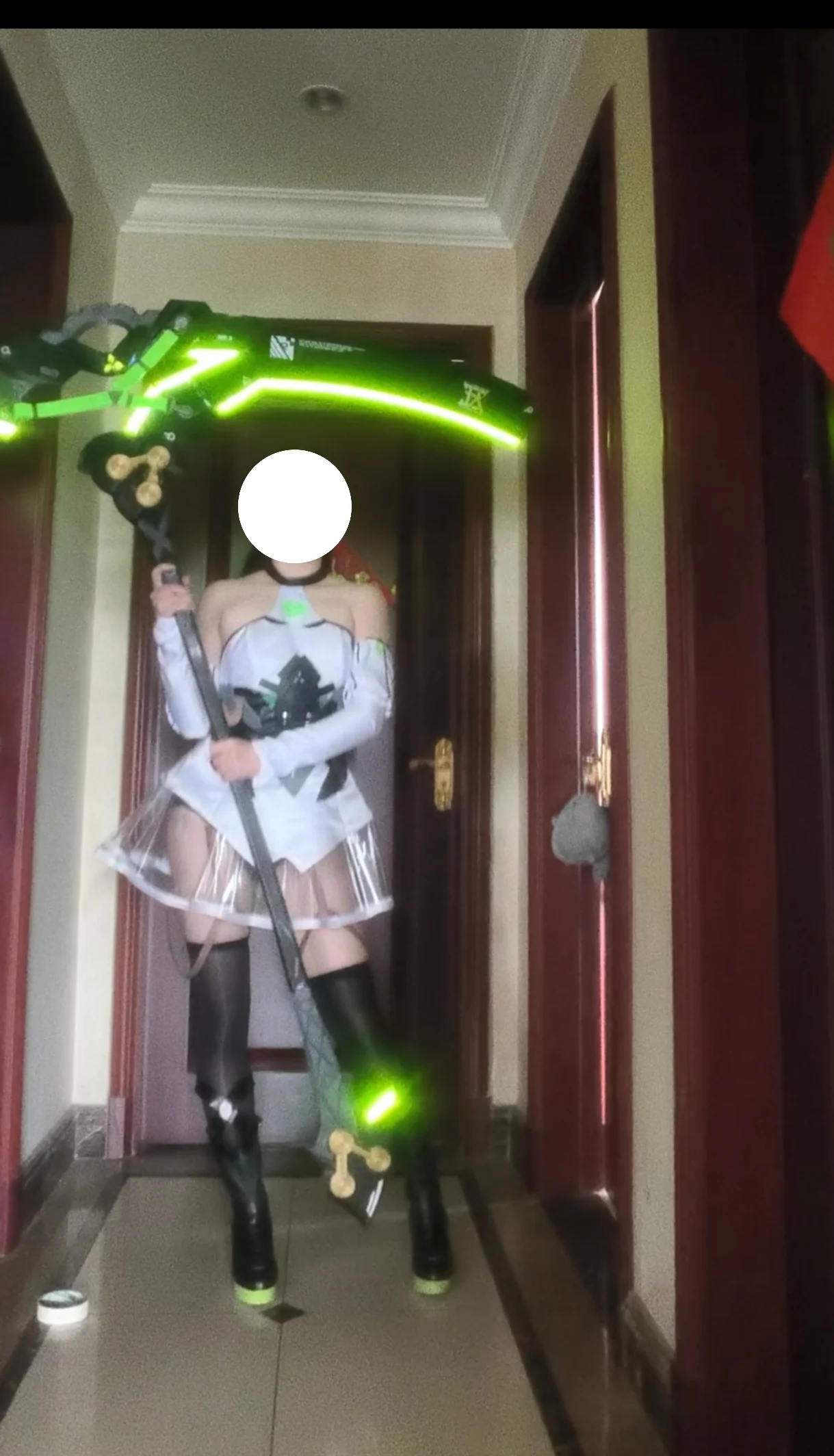 【丽塔cos】崩坏3影铁试衣，顶着酷热先来一版