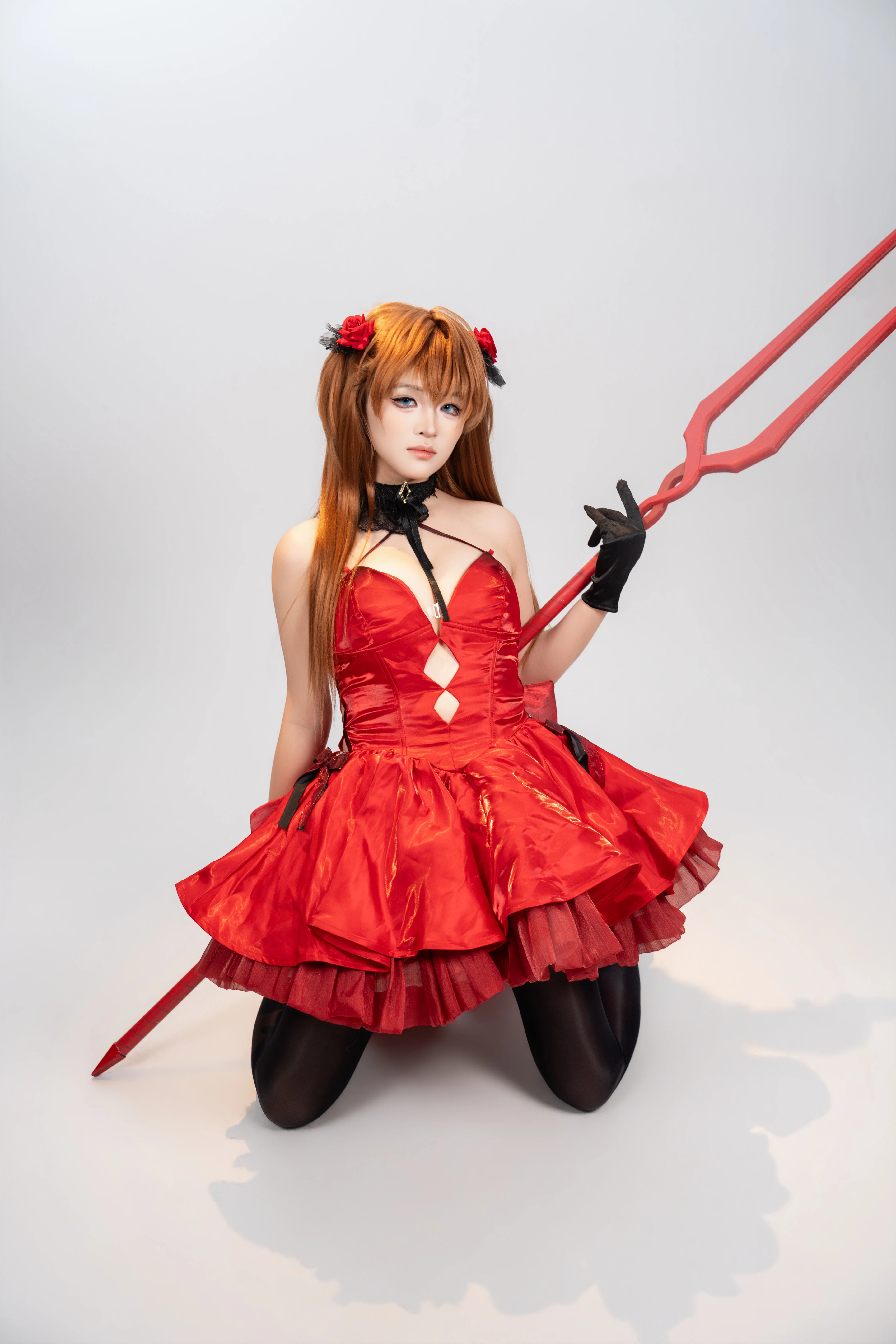 【明日香cos】胜利女神降临，红黑配色的战斗宣言 - 第 5 张