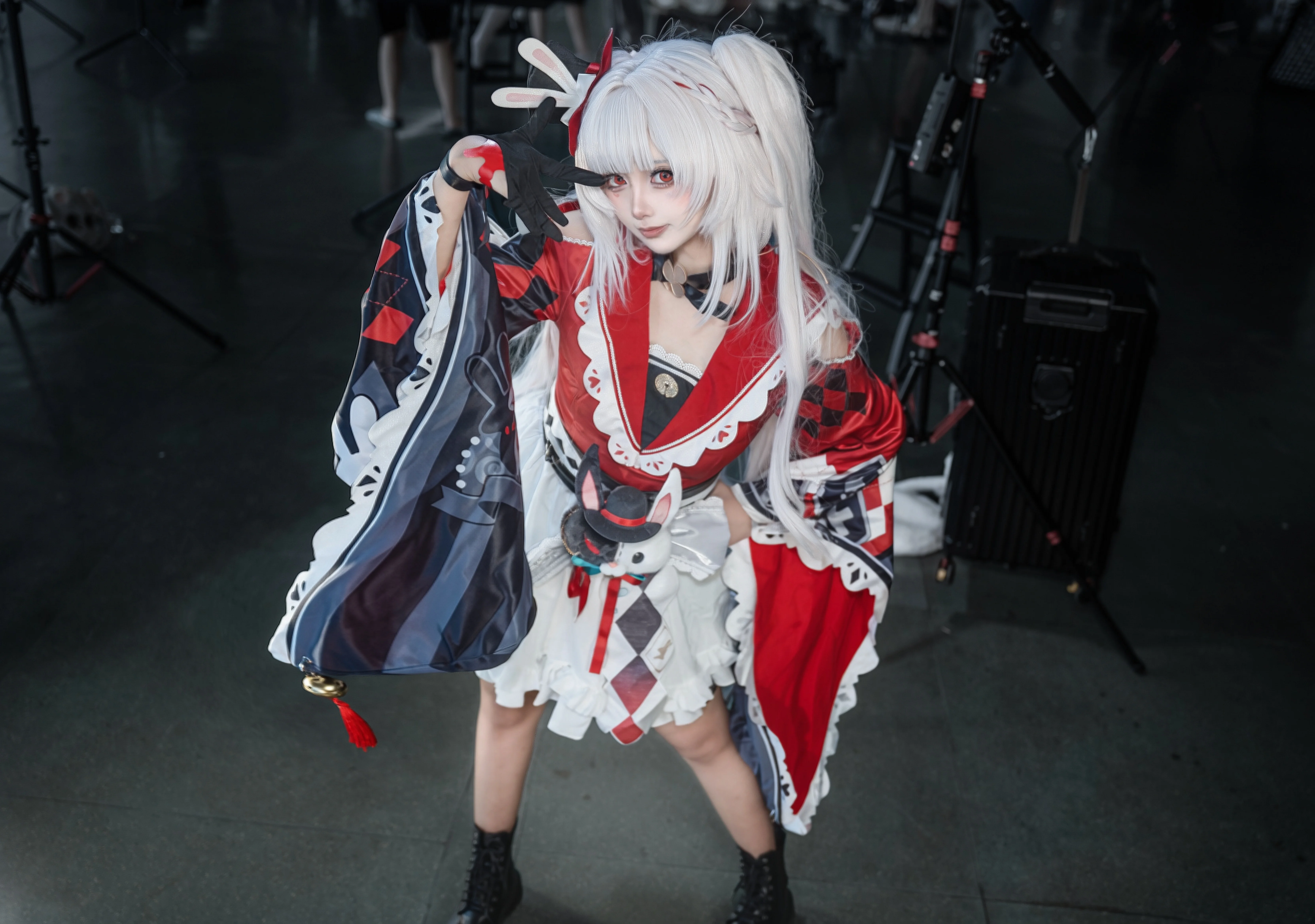 [Sparkle cosplay] Red, Black, and White Convention Photos from the Honkai: Star Rail Exhibition