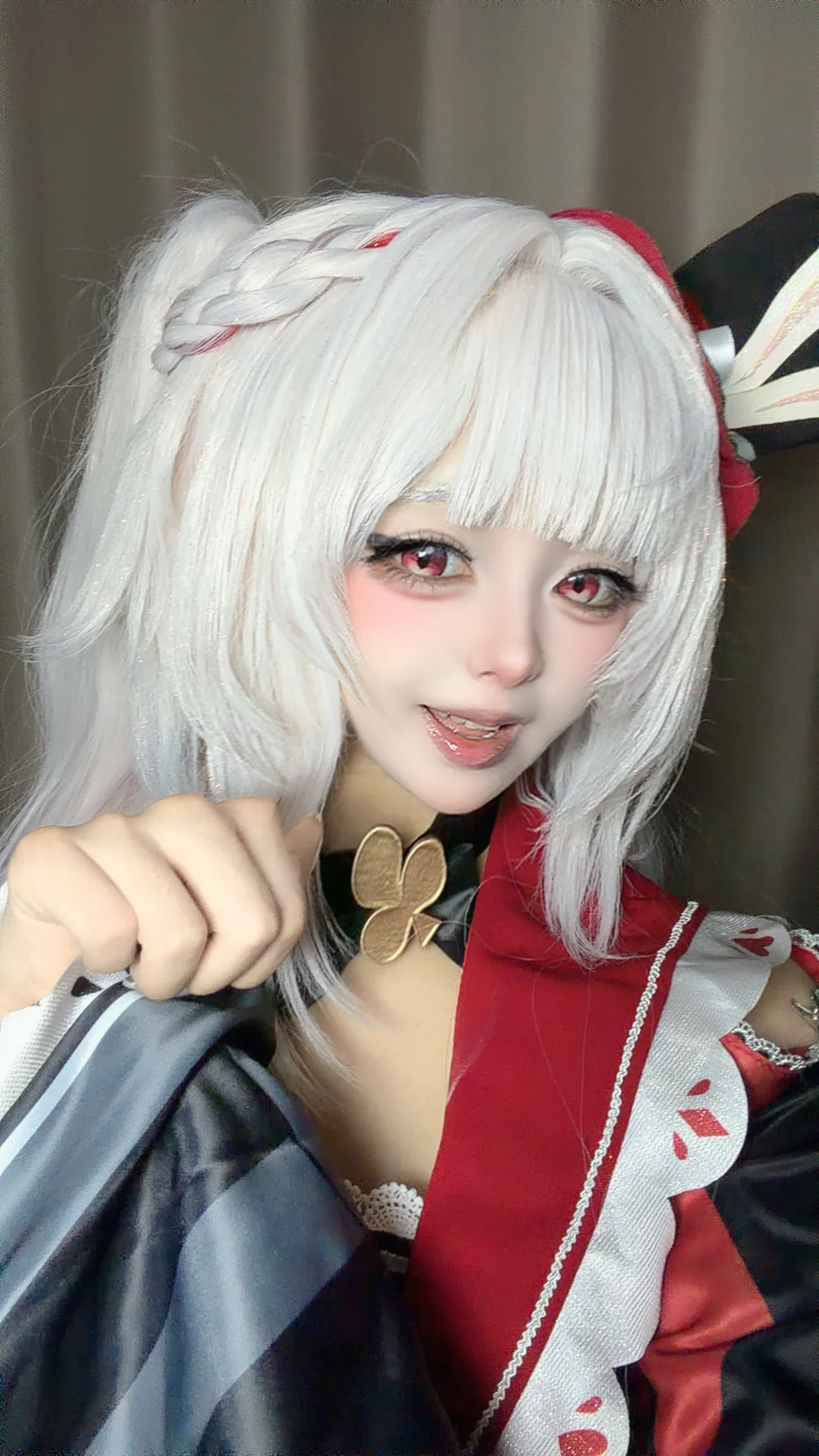 白髮紅瞳系的日常妝造分享 - 第 1 張