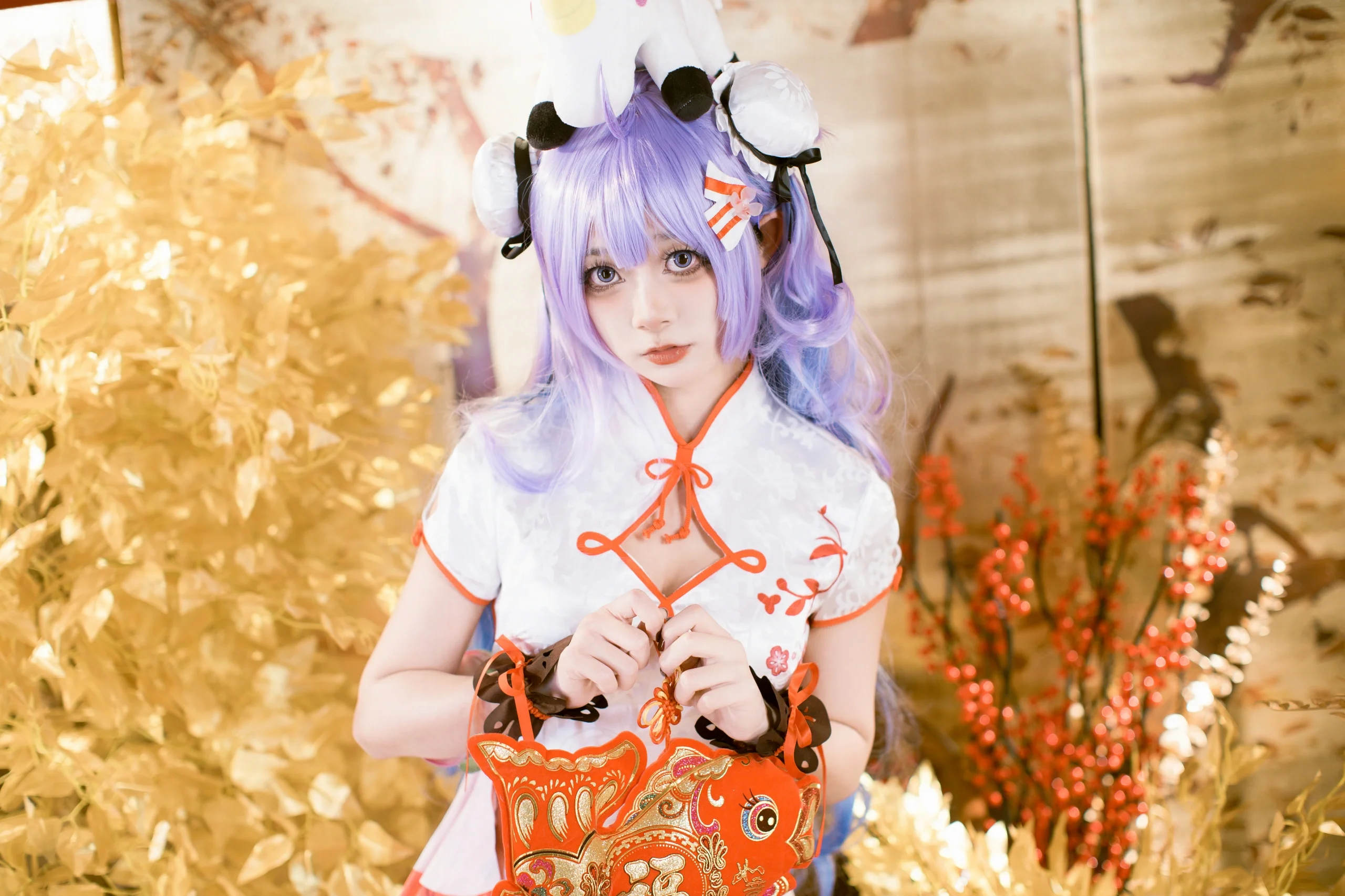 【独角兽cos】碧蓝航线的春之礼，在中式新年里邂逅温柔 - 第 12 张