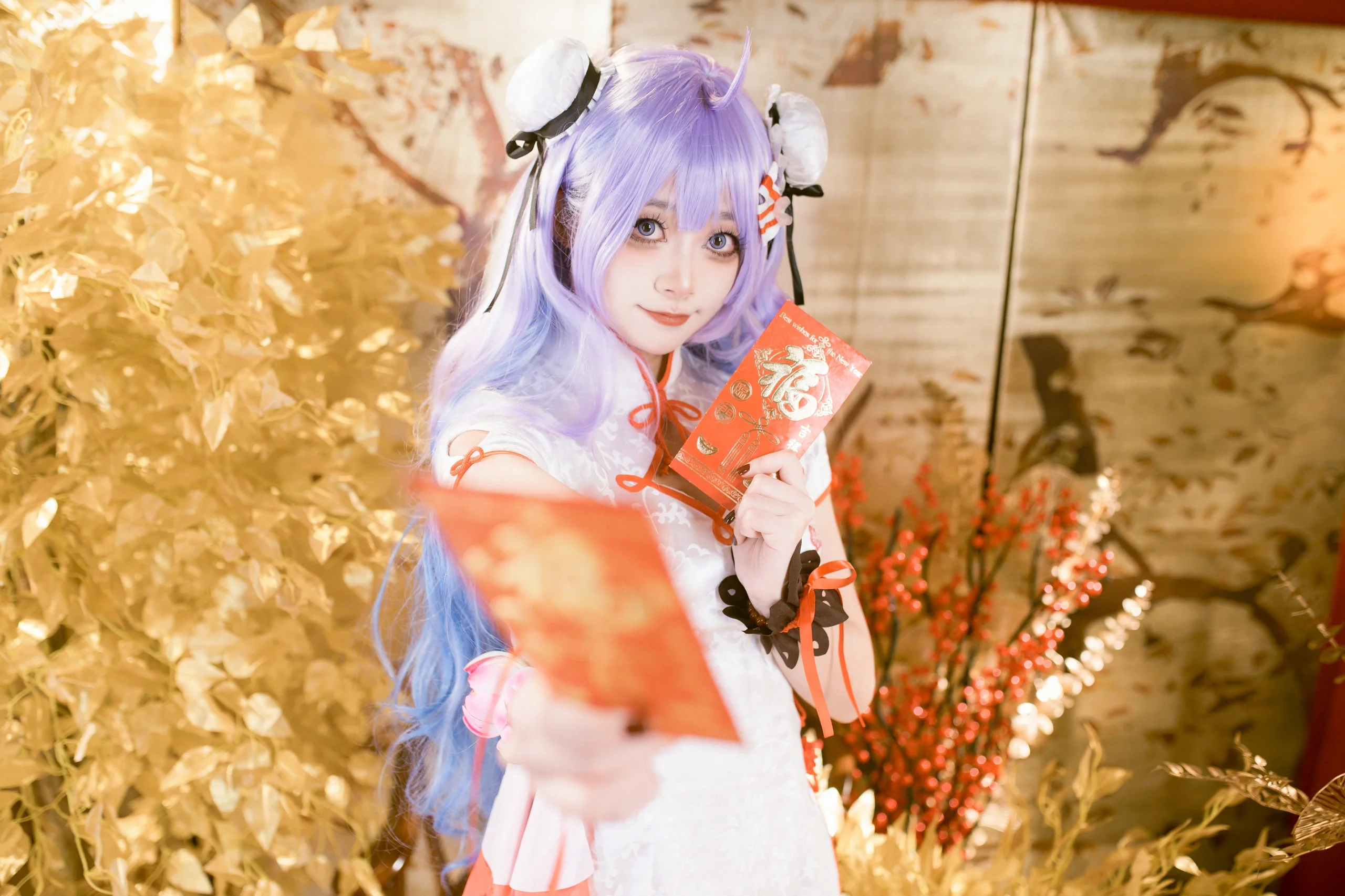【独角兽cos】碧蓝航线的春之礼，在中式新年里邂逅温柔 - 第 15 张