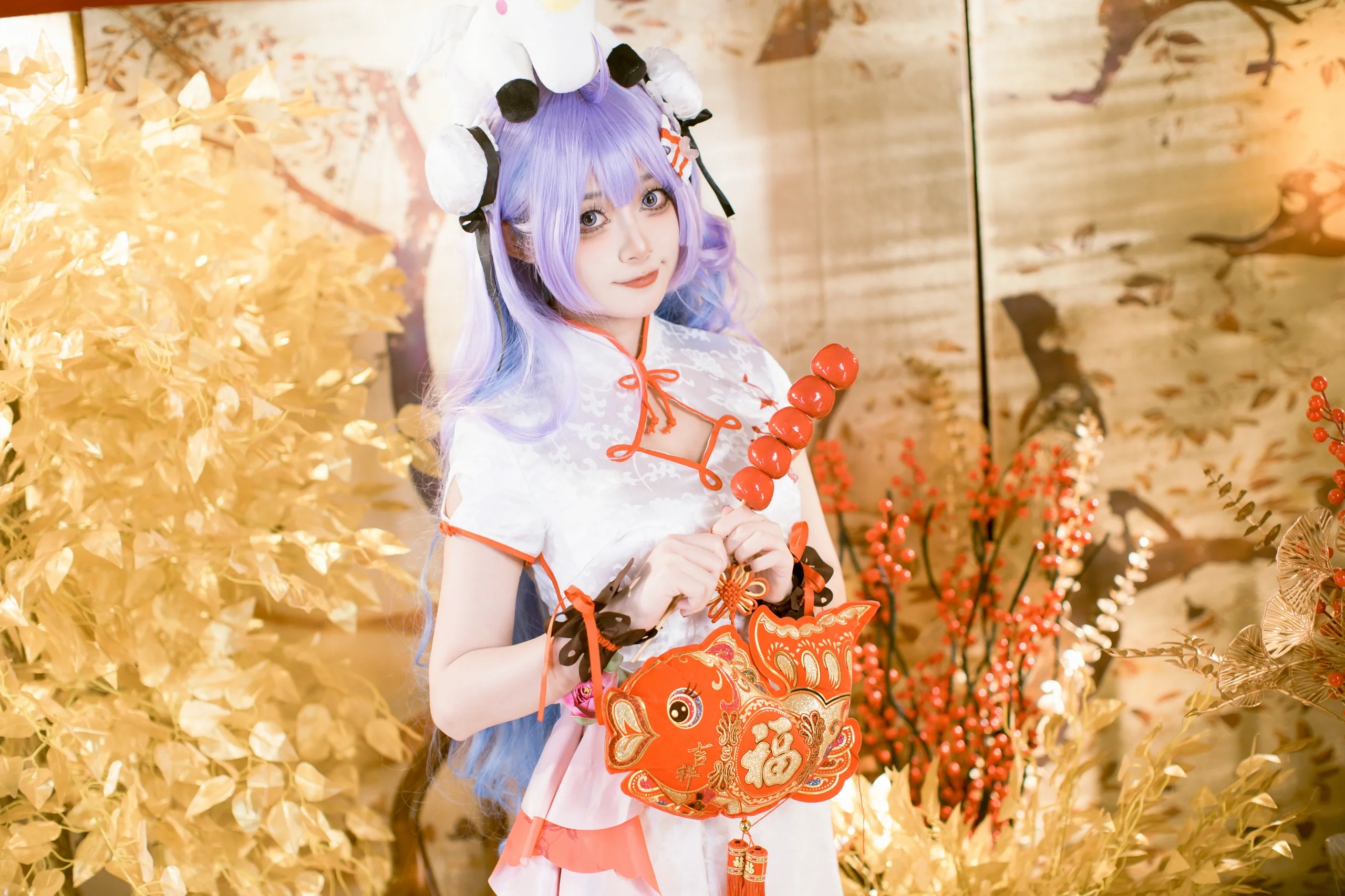 【独角兽cos】碧蓝航线的春之礼，在中式新年里邂逅温柔 - 第 16 张
