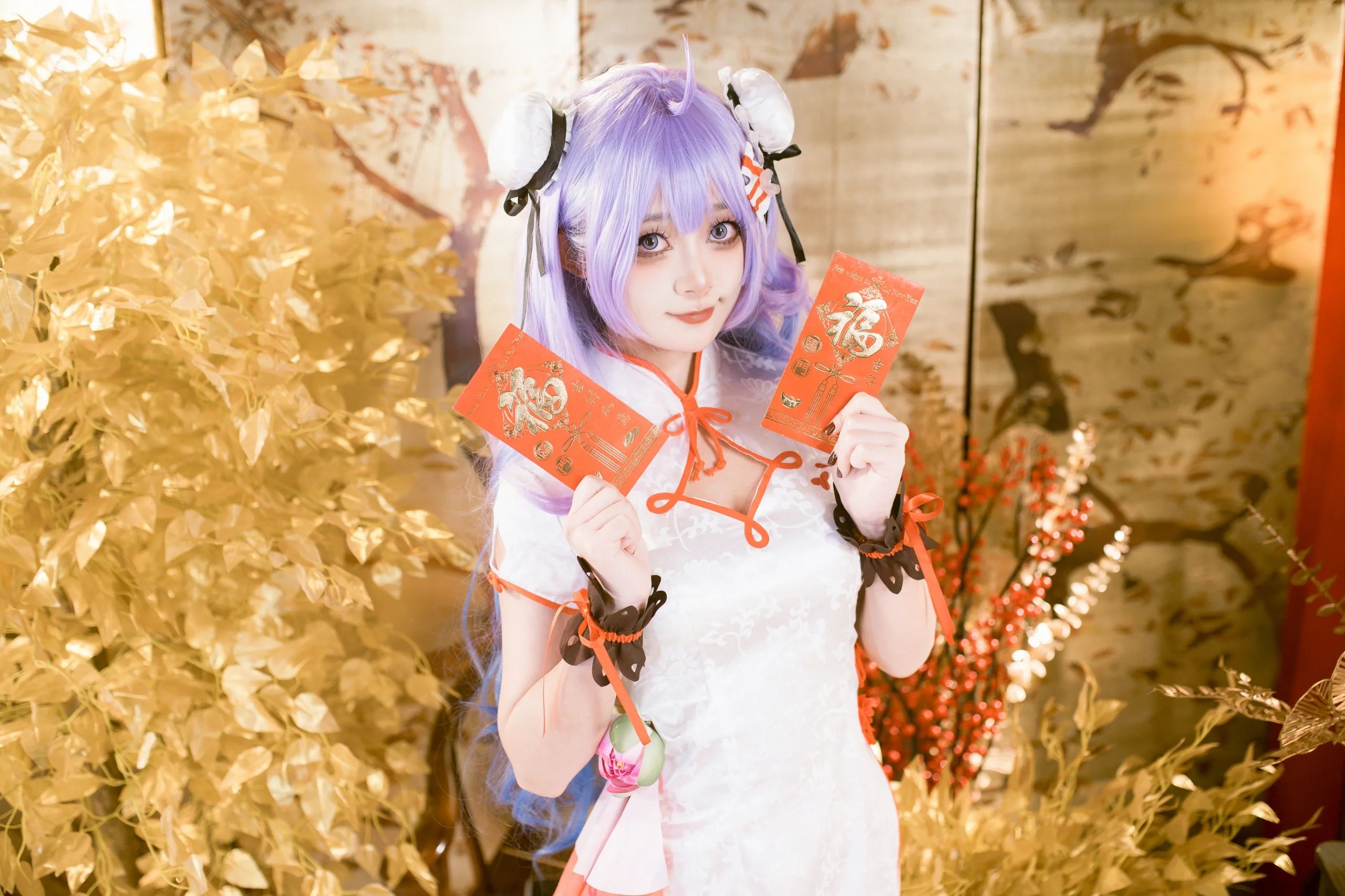 【独角兽cos】碧蓝航线的春之礼，在中式新年里邂逅温柔 - 第 8 张