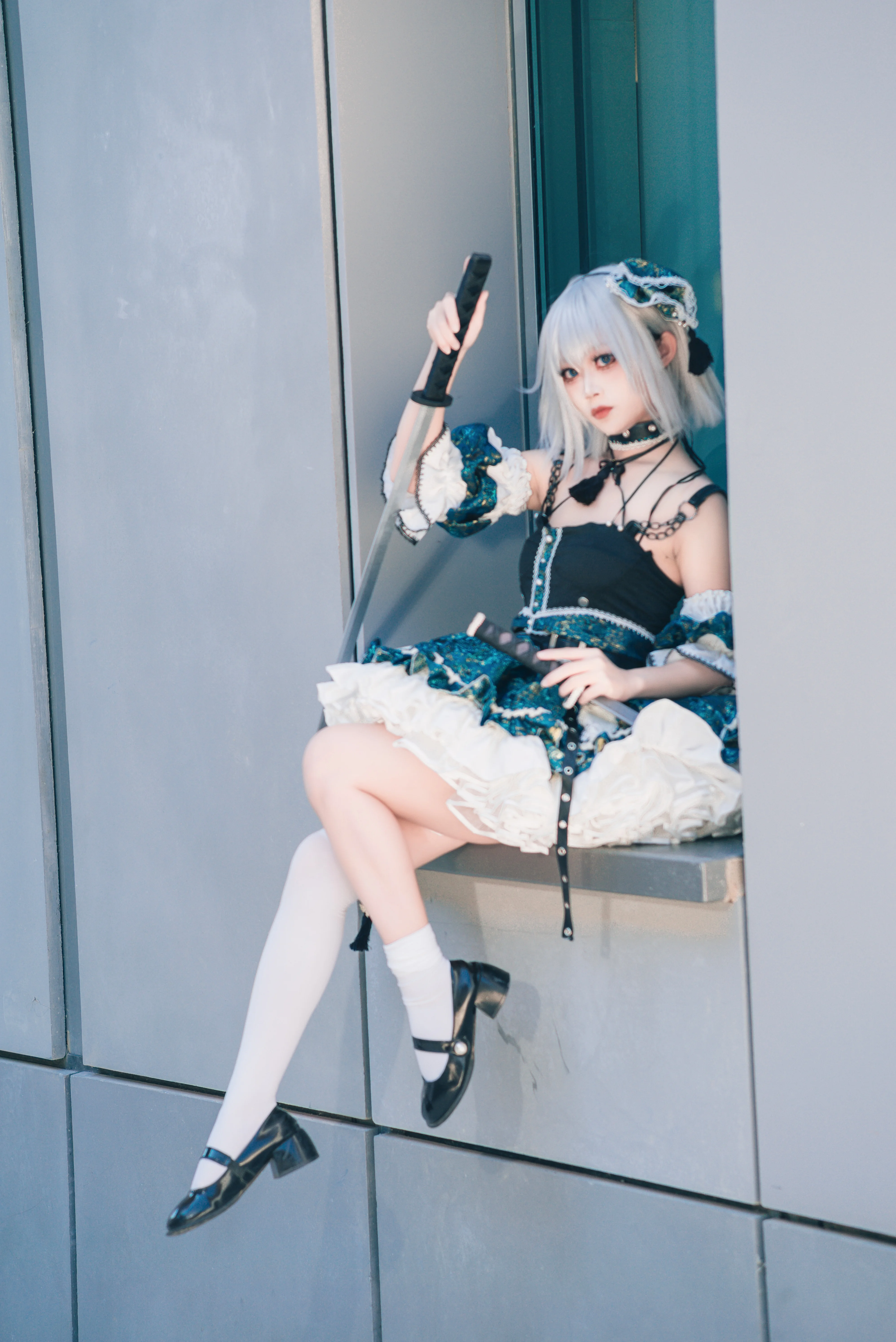 【魂魄妖梦cos】在漫展走廊的静谧瞬间，捕捉东方project的灵动 - 第 7 张