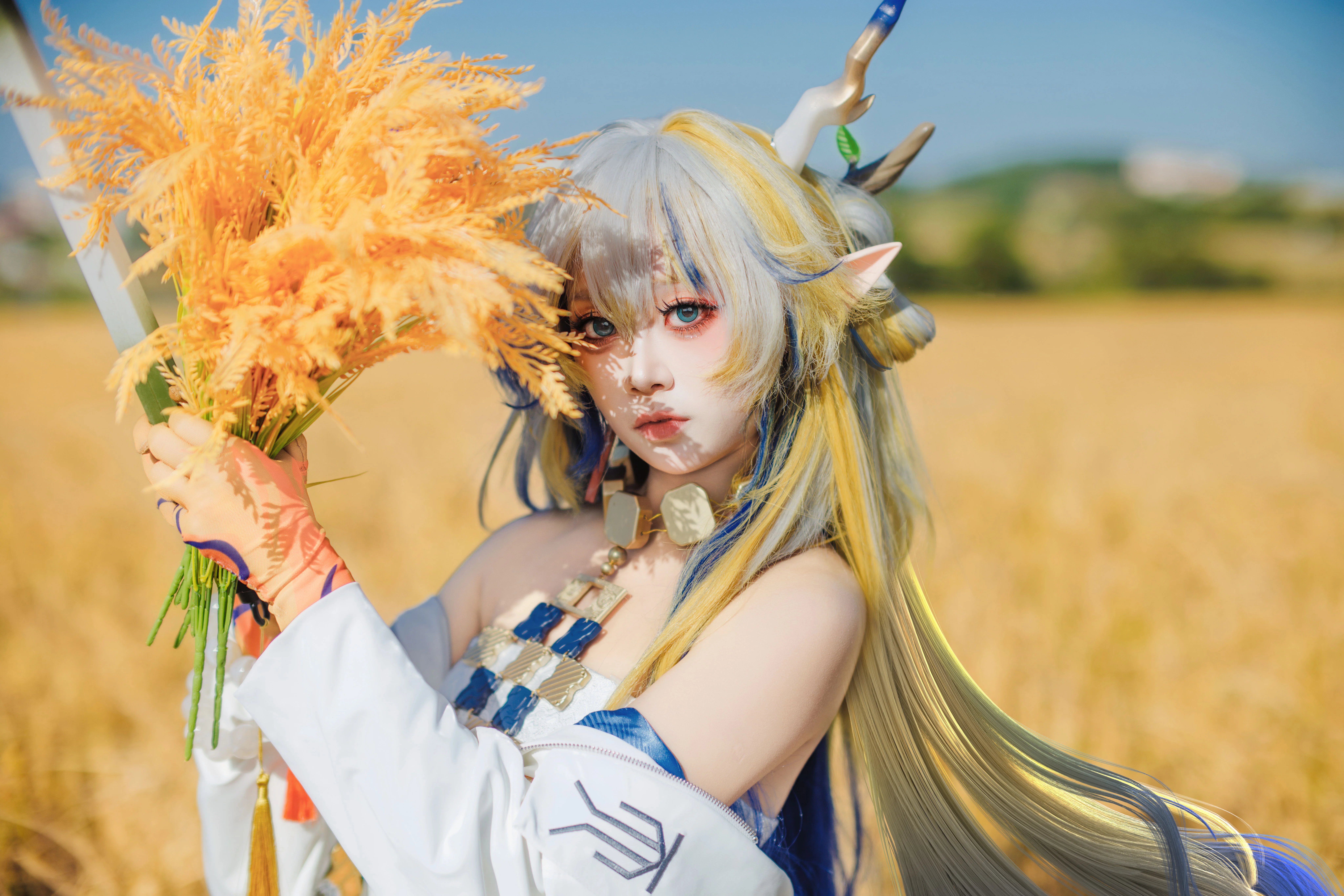 【黍cos】在明日方舟的稻田里，共鸣龙的灵气 - 第4张