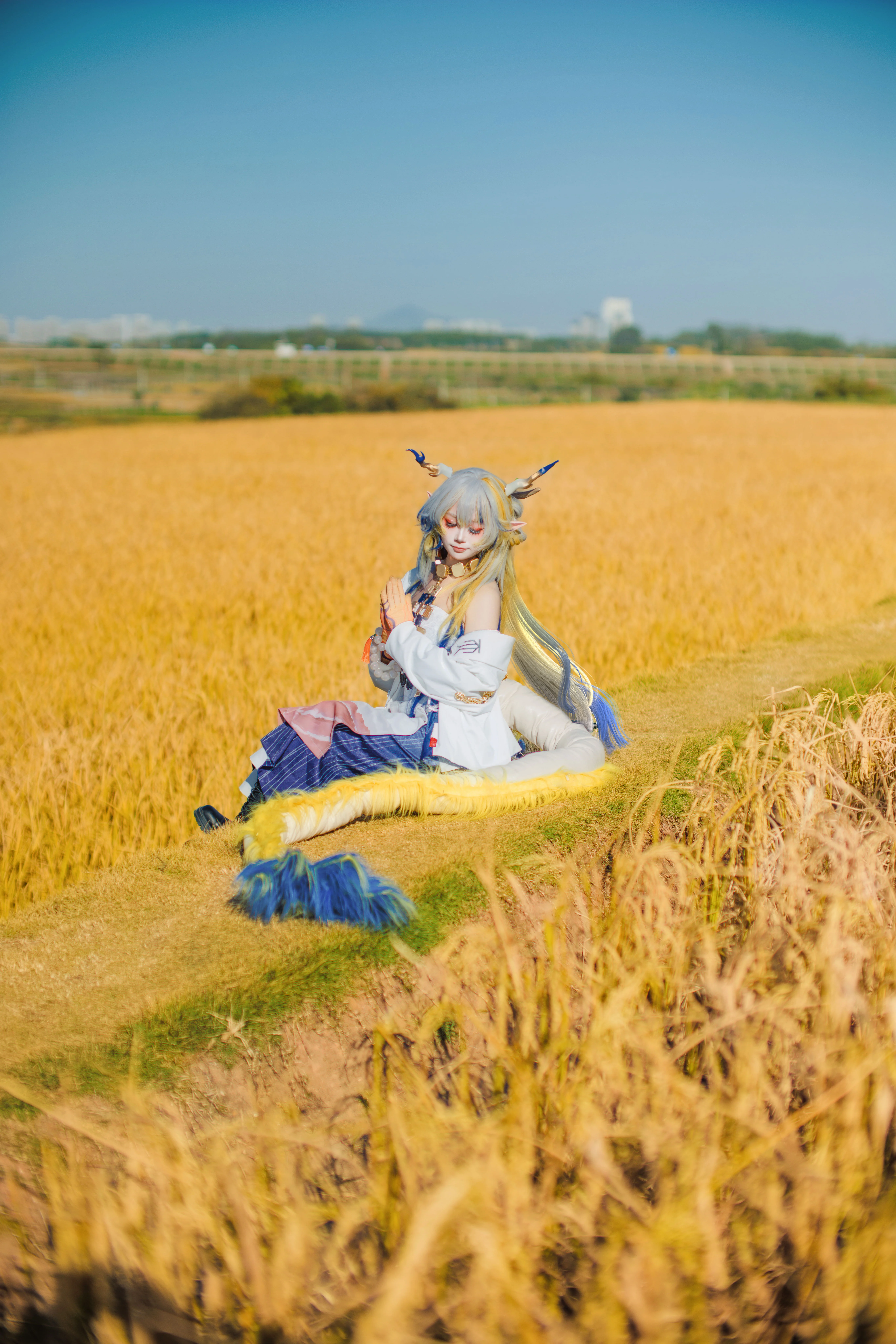 【黍cos】在明日方舟的稻田里，共鸣龙的灵气 - 第9张