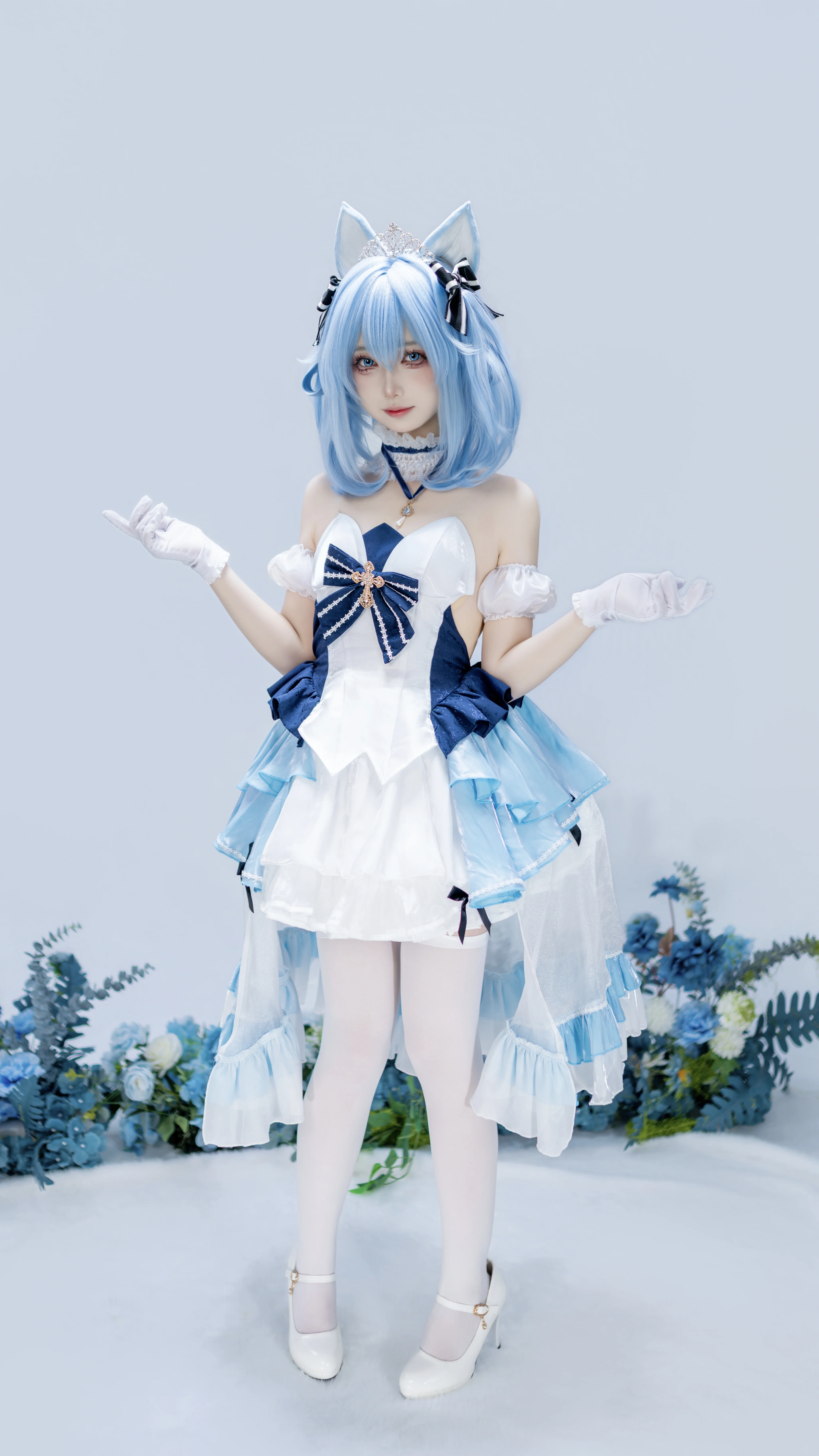 【凉波cos】碧蓝航线中的重樱蓝色小蛋糕 - 第2张