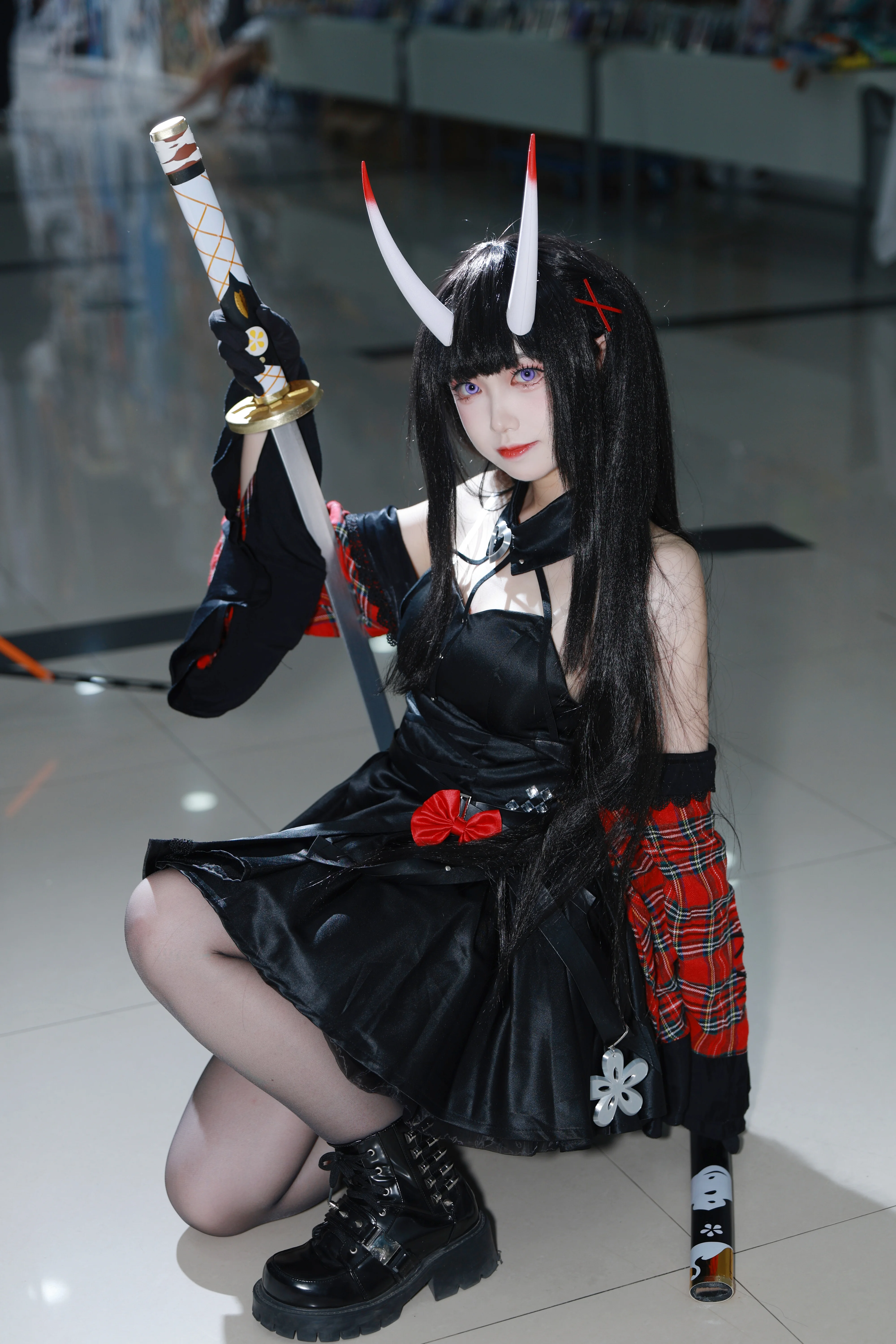 【能代cos】作为少女暴君，在μ兵装任务中全力以赴 - 第2张