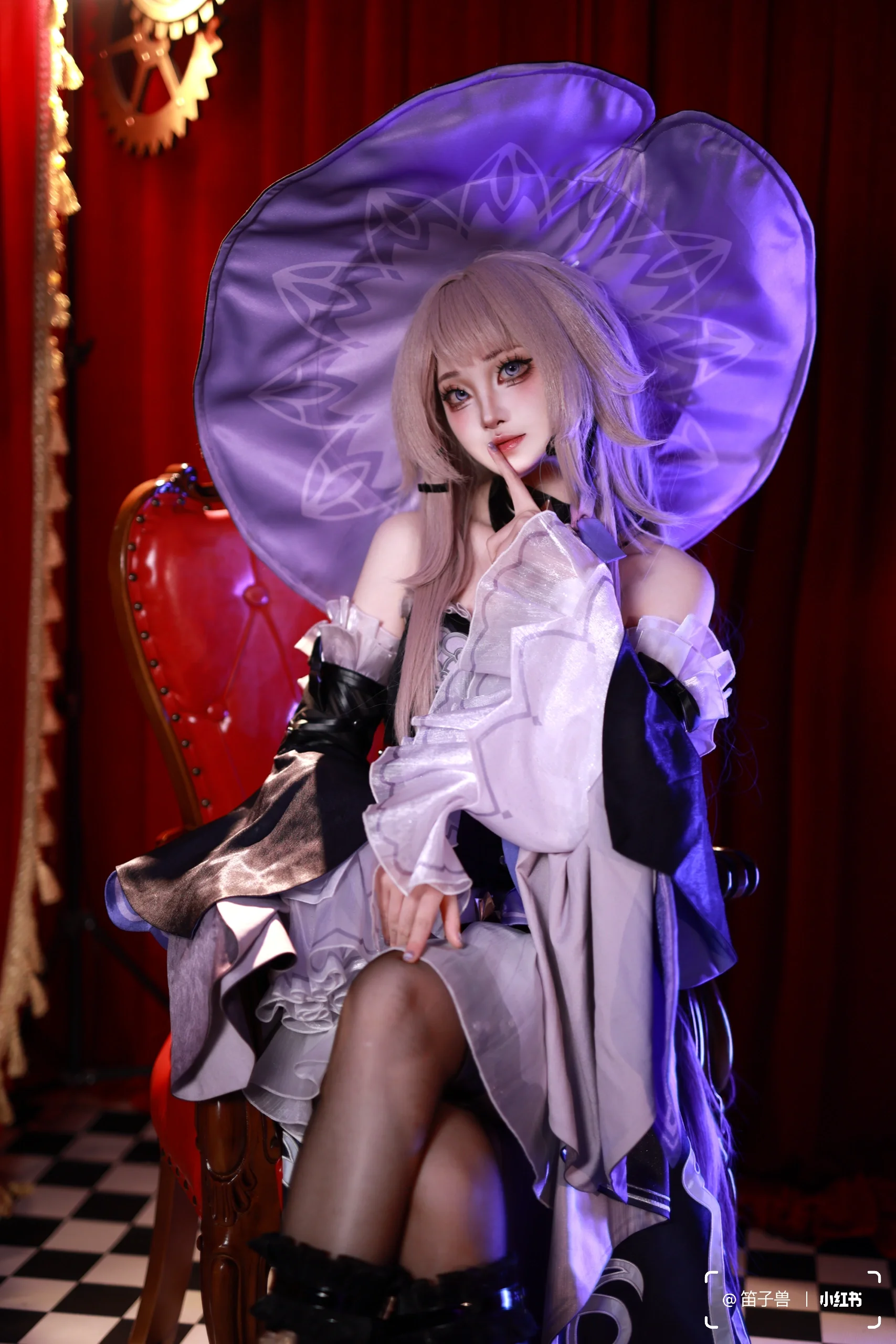 【大黑塔cos】崩坏星穹铁道里的魔女大人，今日份优雅营业 - 第 3 张
